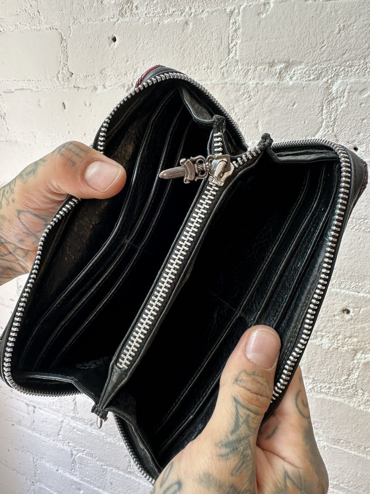 Chrome Hearts CHROME HEARTS FLOODED CROSS WALLET Size ONE SIZE - 5 Thumbnail