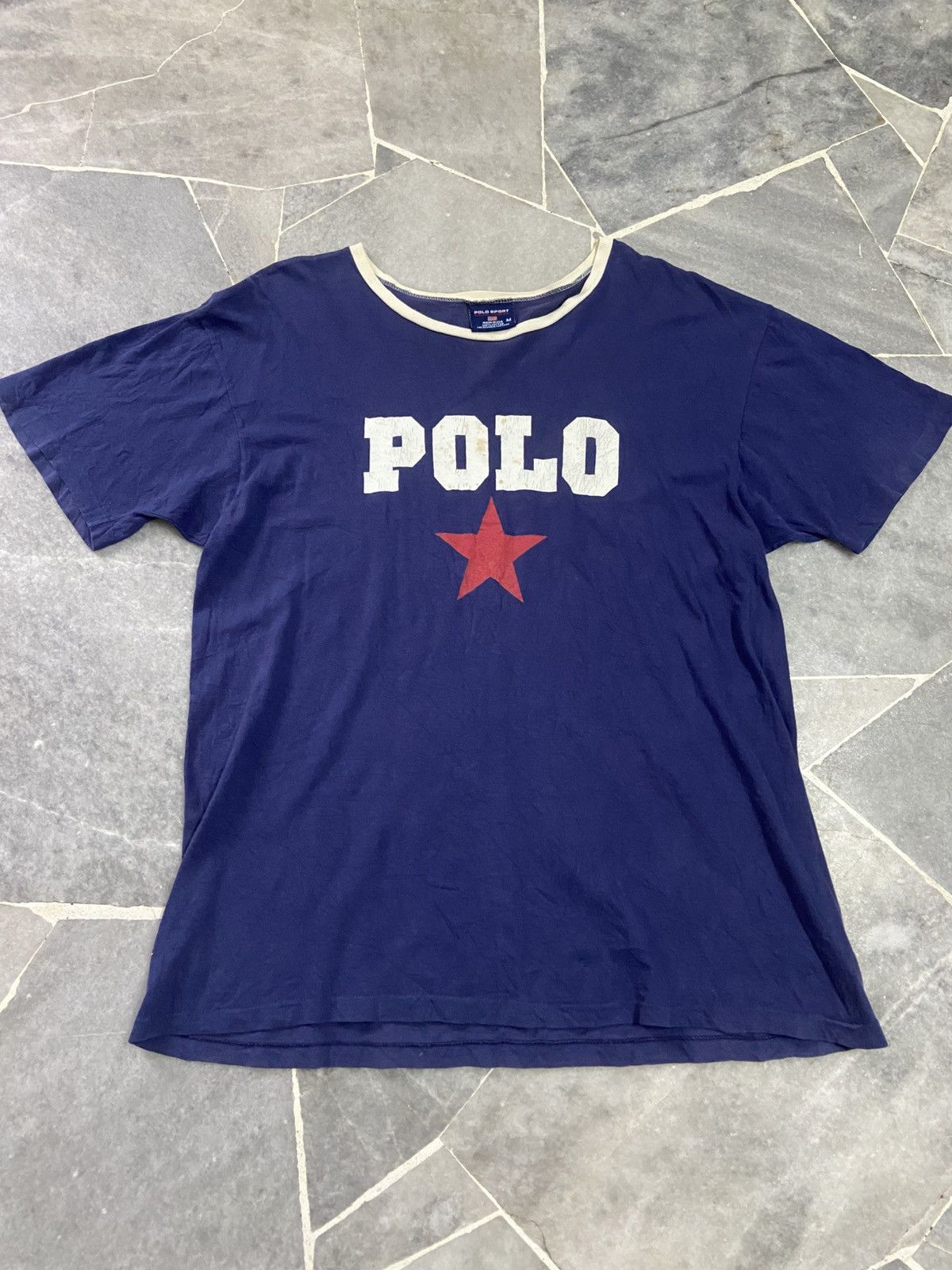 Polo Ralph Lauren Vintage Polo Sport Ralph Lauren Tee Size US M / EU 48-50 / 2 - 5 Thumbnail