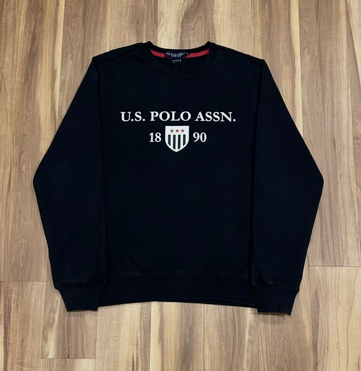 U.S. Polo Assn. Y2K U.S. Polo Assn. Black Crewneck Size US S / EU 44-46 / 1 - 1 Thumbnail