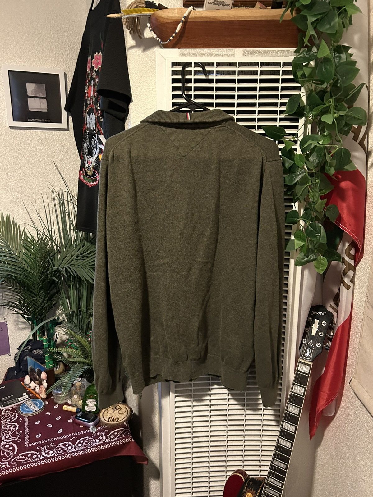 Tommy Hilfiger Tommy Hilfiger Quarter Zip Sweater - XL Size US XL / EU 56 / 4 - 2 Thumbnail