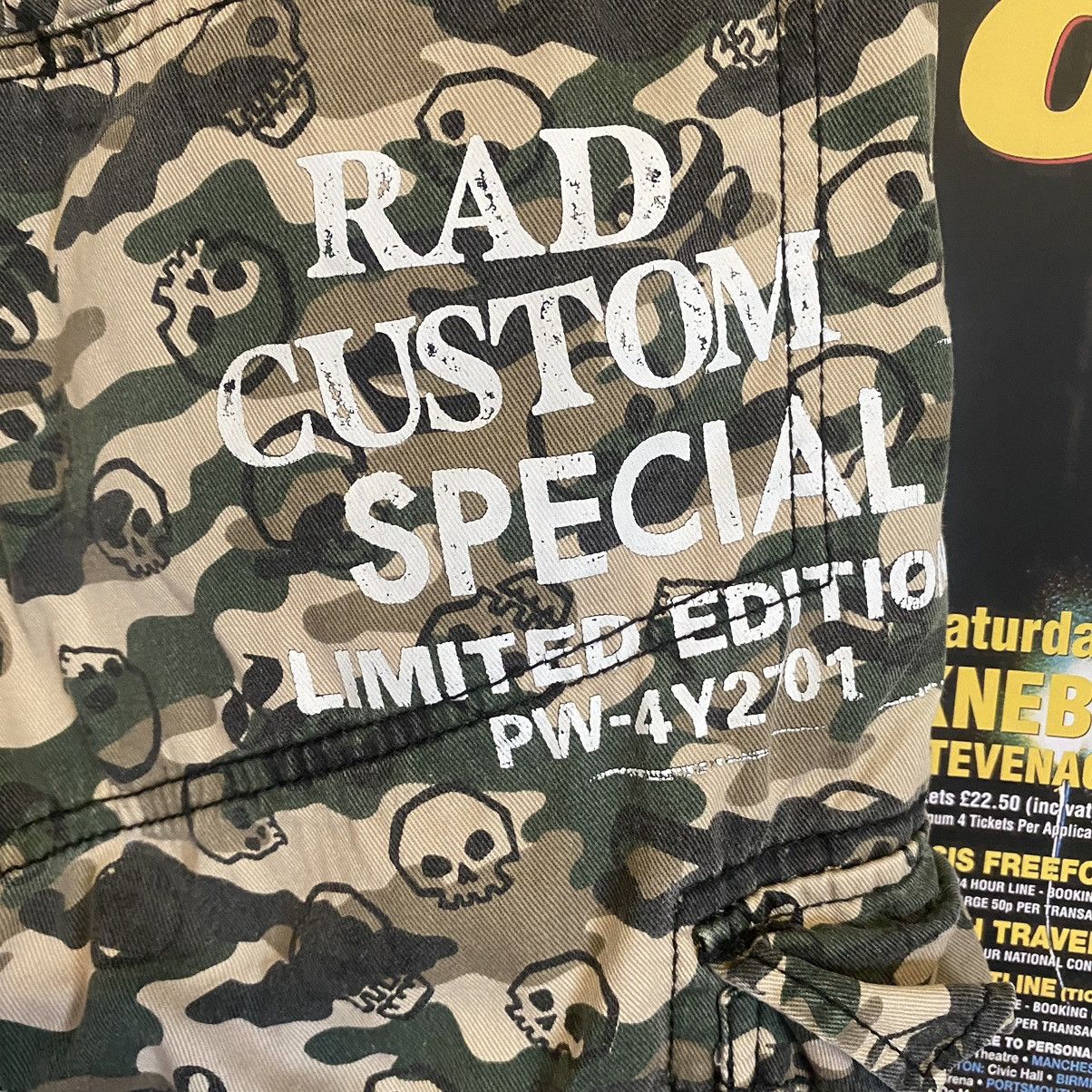 Vintage Vintage Rad Custom Special Sherpa Lined Skull Print Pants Size US 26 / EU 42 - 11 Thumbnail