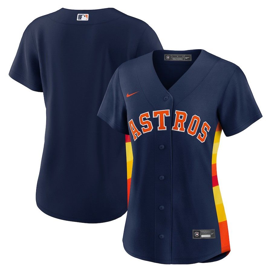Nike Nike Houston Astros Women MLB Baseball Navy Limited Jersey Size XL / US 12-14 / IT 48-50 - 1 Thumbnail