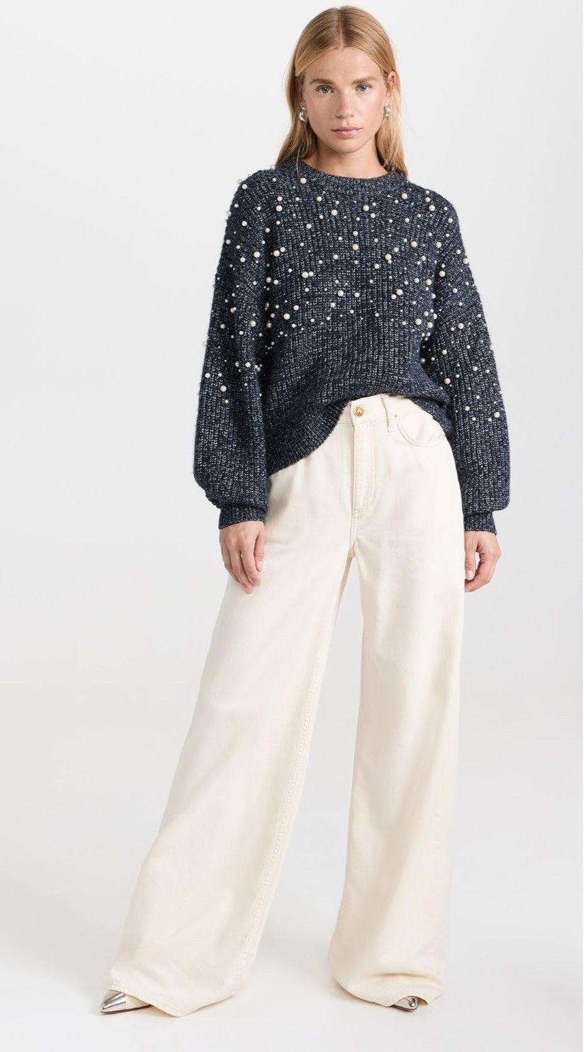 Rag & Bone rag & bone Frankie Embellished Sweater size XS Size XS / US 0-2 / IT 36-38 - 2 Thumbnail