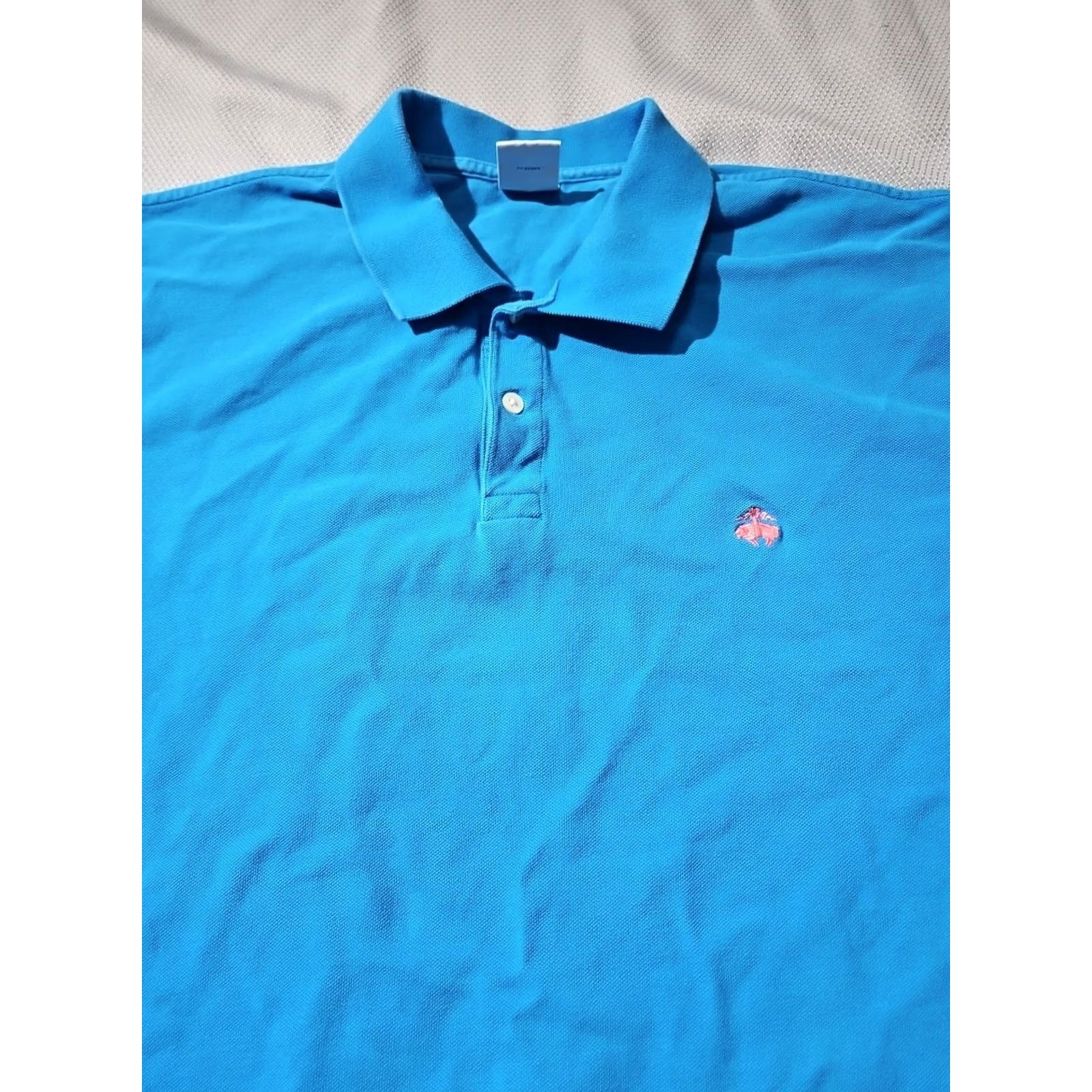 Brooks Brothers Brooks Brothers 346 Polo Shirt Mens XXL 2XL Blue Button Logo Slim Fit Preppy Polo Shirt Regular Fit Men Size US XXL / EU 58 / 5 - 2 Thumbnail