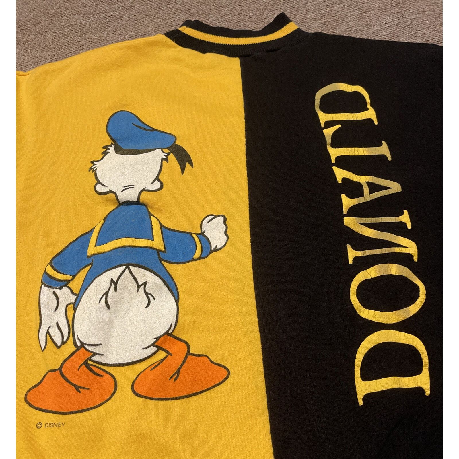 Disney Vintage 80s XL Disney World Donald Duck Mickey Mouse Crewnec Size US XL / EU 56 / 4 - 12 Thumbnail