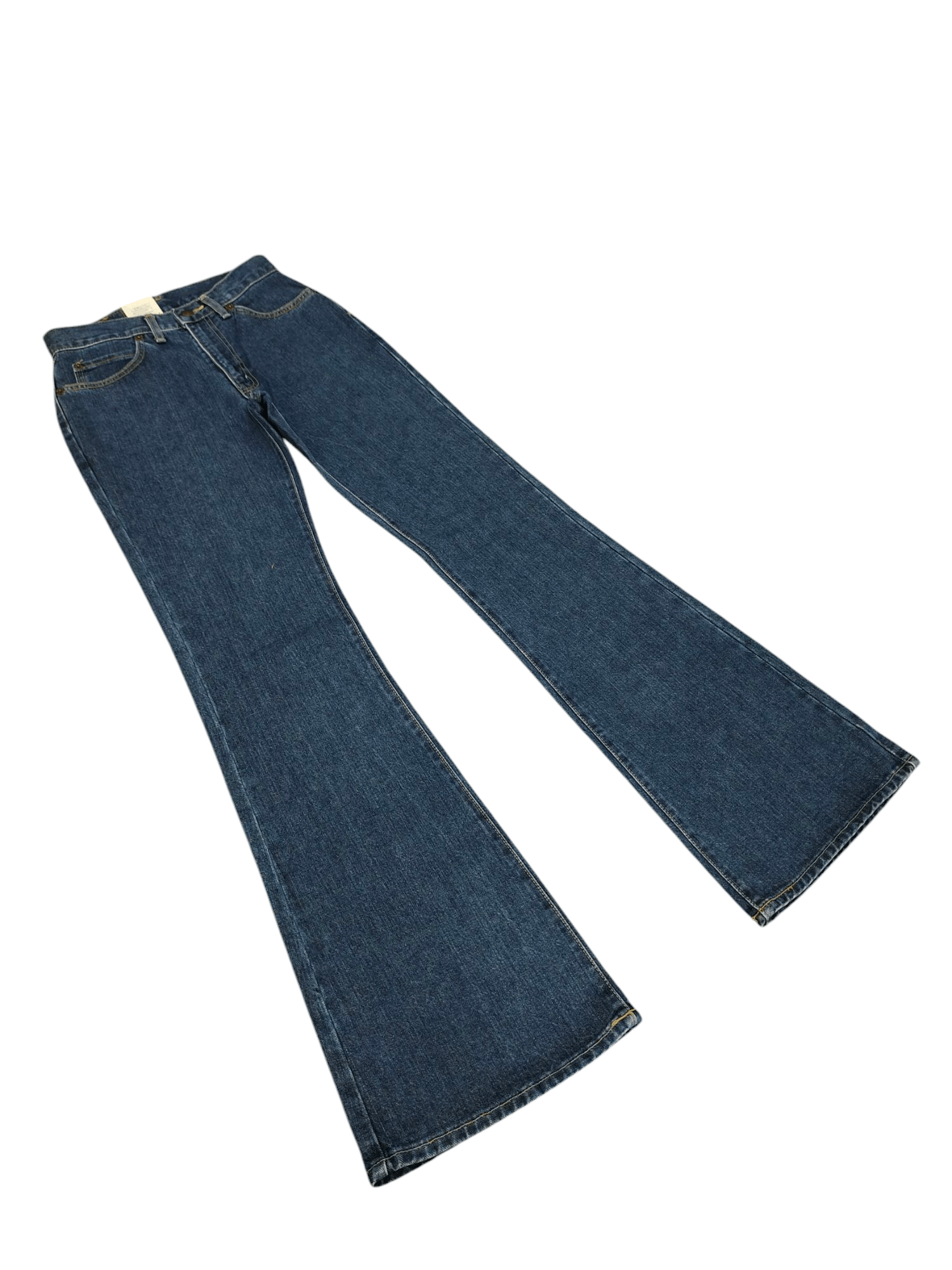 Hysteric Glamour Flare Jeans GL Heart High Rise Denim Bootcut Bell Bottom Size US 27 - 3 Thumbnail