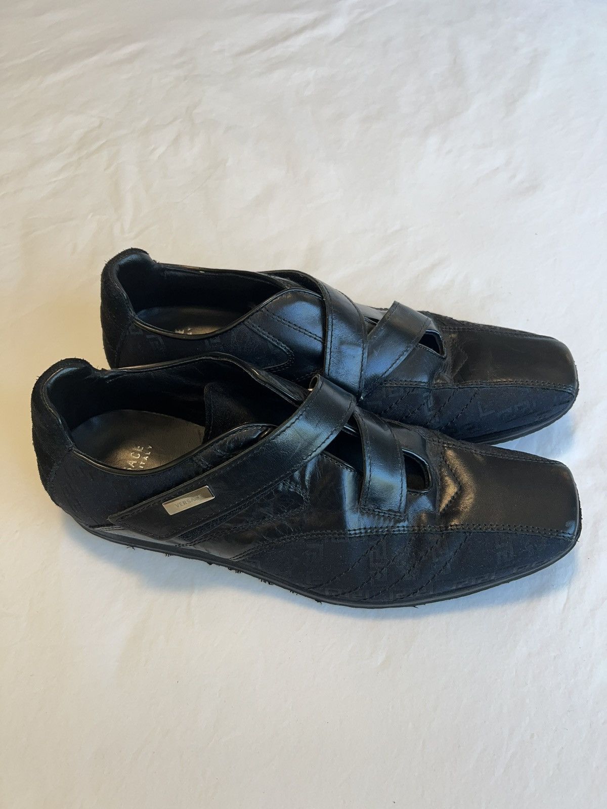 Versace Gianni Versace 2006 Runway Collection / Men’s Leather Shoes Size US 8.5 / EU 41-42 - 16 Thumbnail