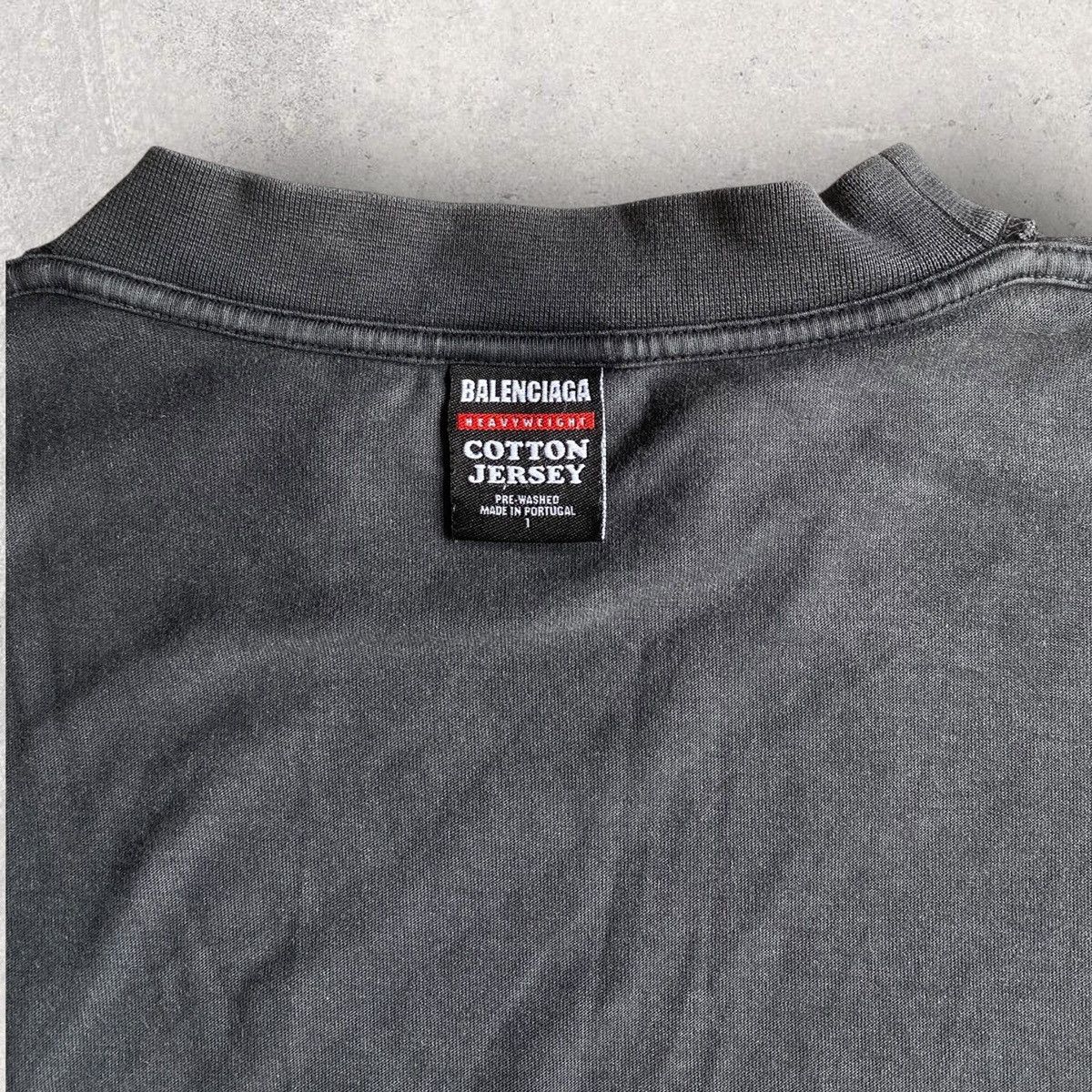 Balenciaga Metal Head Inside Out Oversize T Shirt Size US L / EU 52-54 / 3 - 4 Thumbnail