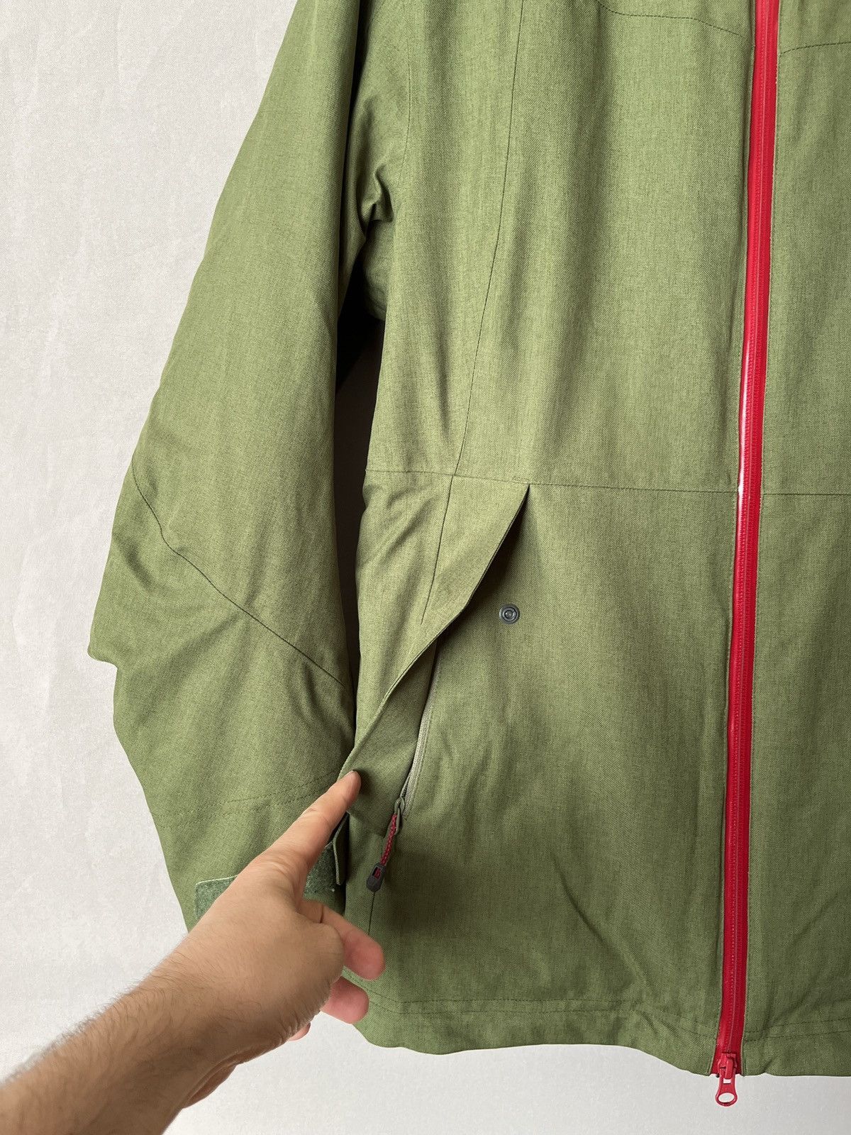 Mammut Mammut Niva HS Green DRYTech Hard Shell Premium Parka Jacket Size M / US 6-8 / IT 42-44 - 10 Thumbnail
