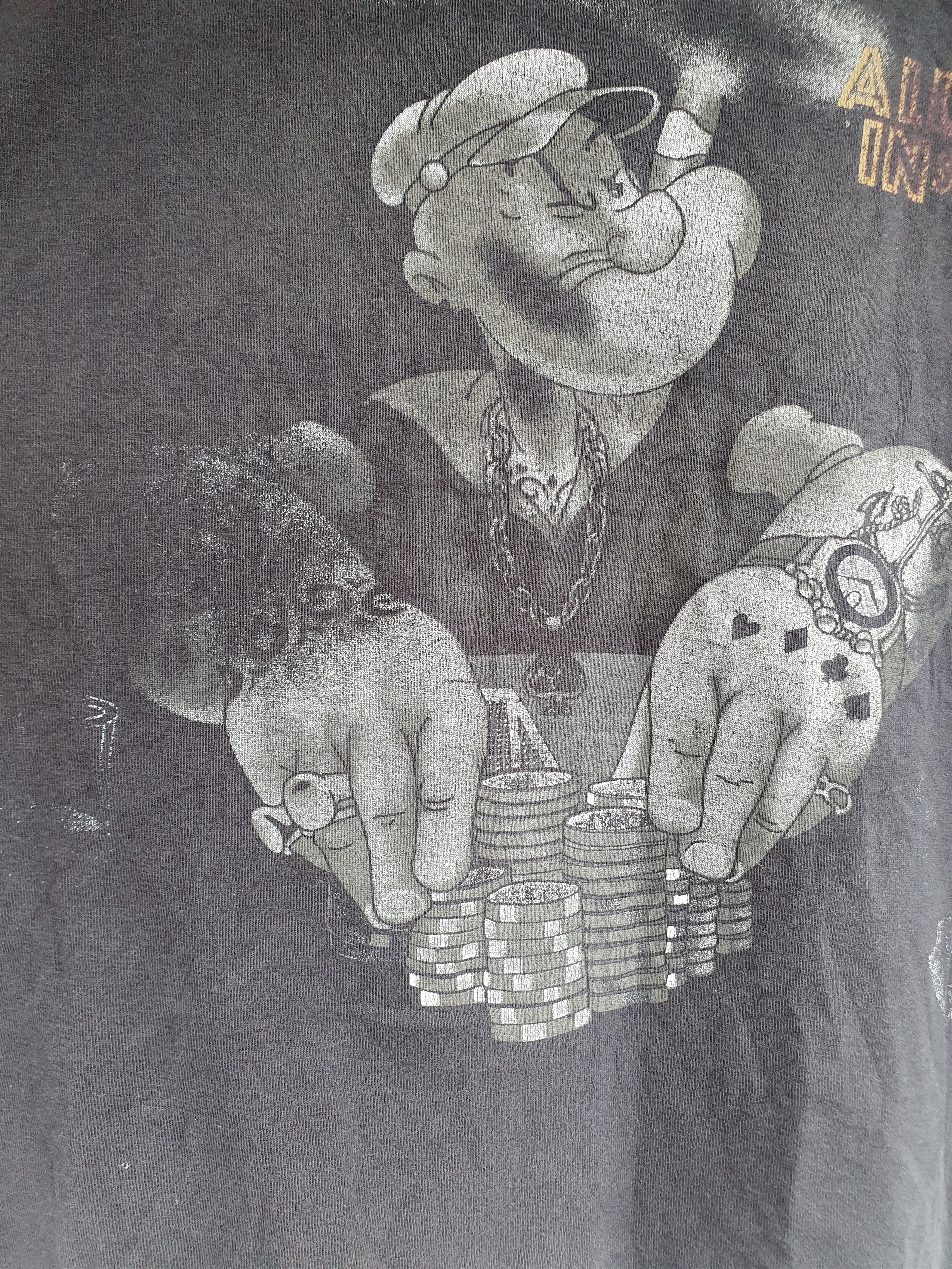 Anime Popeye 2006 King Features Syndicate t-shirt sz M Size US M / EU 48-50 / 2 - 7 Thumbnail