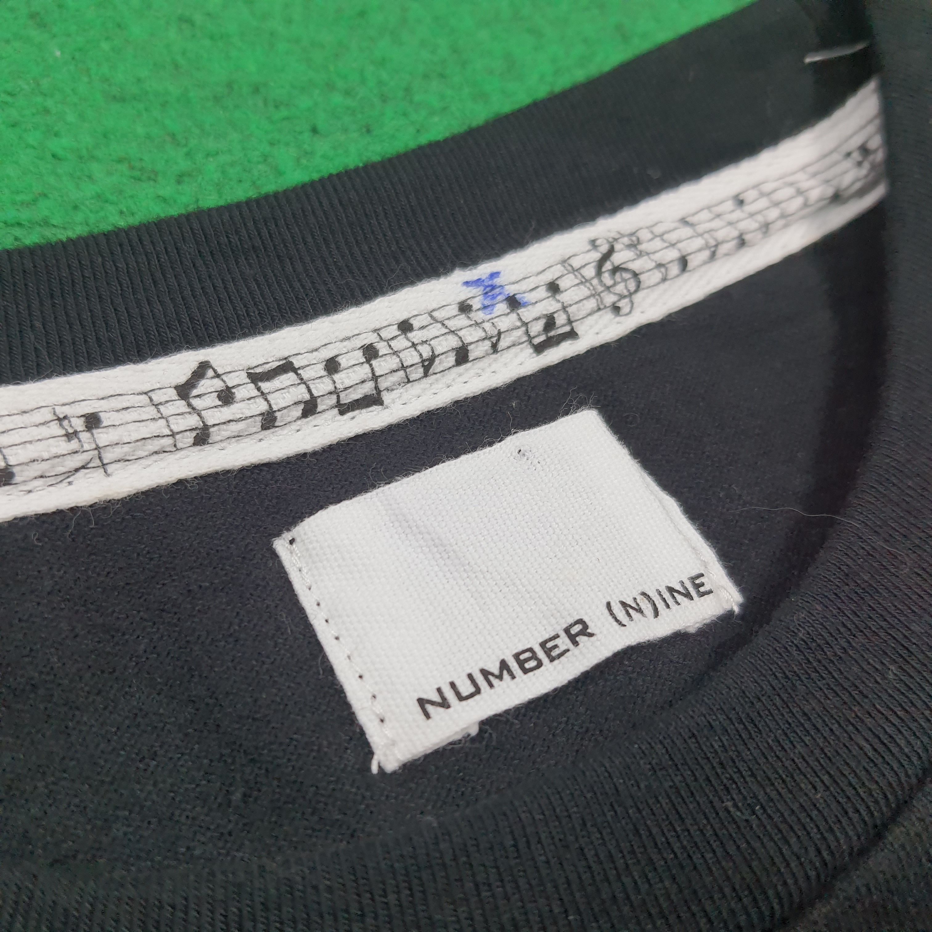 Number (N)ine Vintage Number Nine Studious Center Logo Boxy Tshirt C294N37 Size US L / EU 52-54 / 3 - 4 Thumbnail