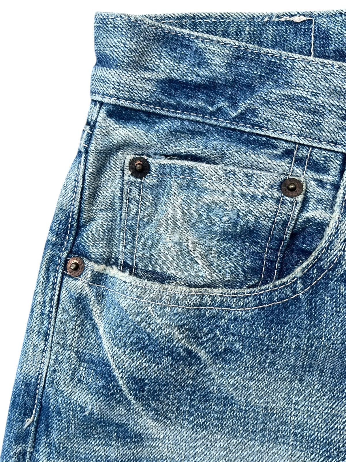 Eternal × Japanese Brand × Spellbound Vintage Japanese Brand Spellbound Light Blue Buttonfly Jeans Size US 32 / EU 48 - 7 Thumbnail