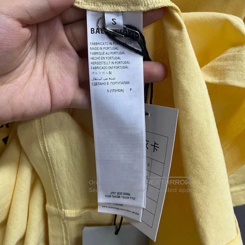 Balenciaga Balenciaga 25 WFP Art Print Tee. Size US S / EU 44-46 / 1 - 3 Thumbnail