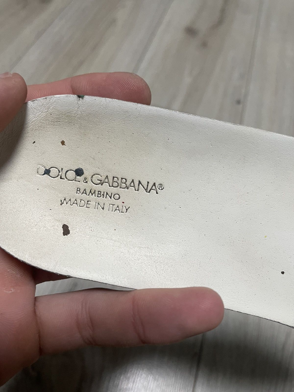 Dolce & Gabbana Dolce & Gabbana Graffiti Print High Top Sneakers Size 36 Size US 5 / EU 37 - 23 Thumbnail