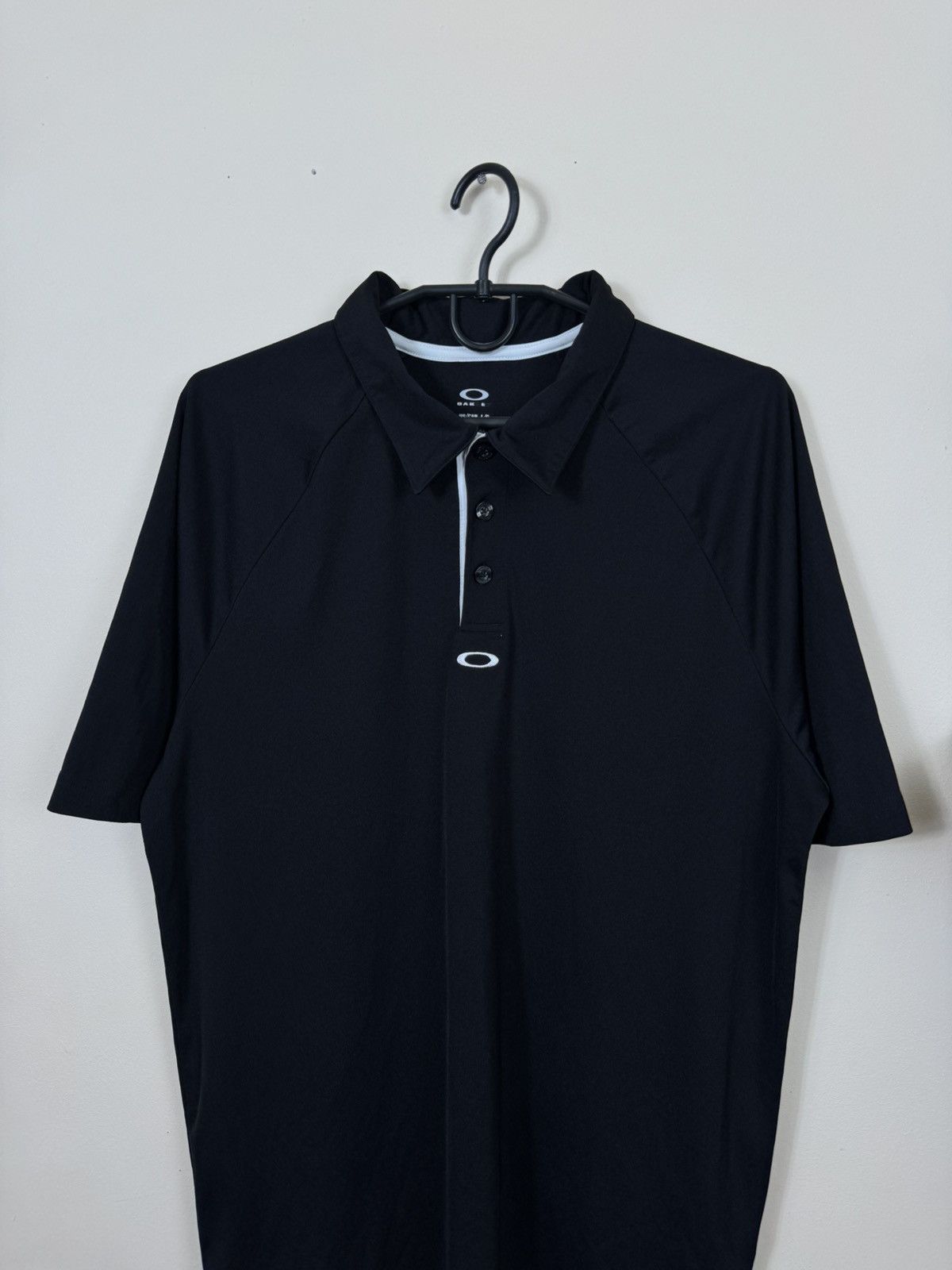 Oakley 🇺🇸 Vintage Oakley Polo T-Shirt Rare Retro Hype Y2K Size US L / EU 52-54 / 3 - 7 Thumbnail
