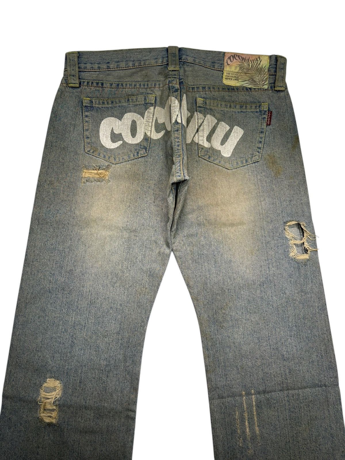 Acne Studios COCOLULU THRASHED BAGGY RUSTY DISTRESS DENIM JEANS Size US 34 / EU 50 - 5 Thumbnail