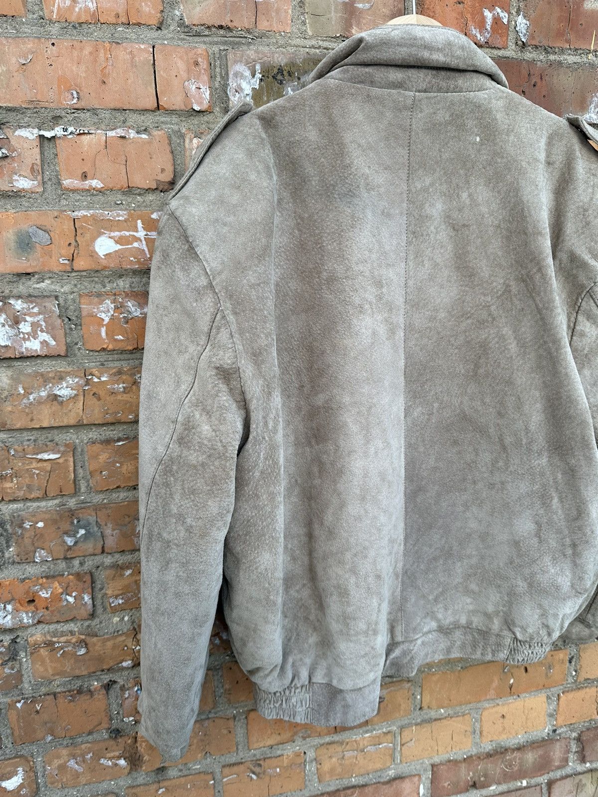 Japanese Brand Ralph Eton Suede Leather Jacket made in Korea Size US M / EU 48-50 / 2 - 14 Thumbnail