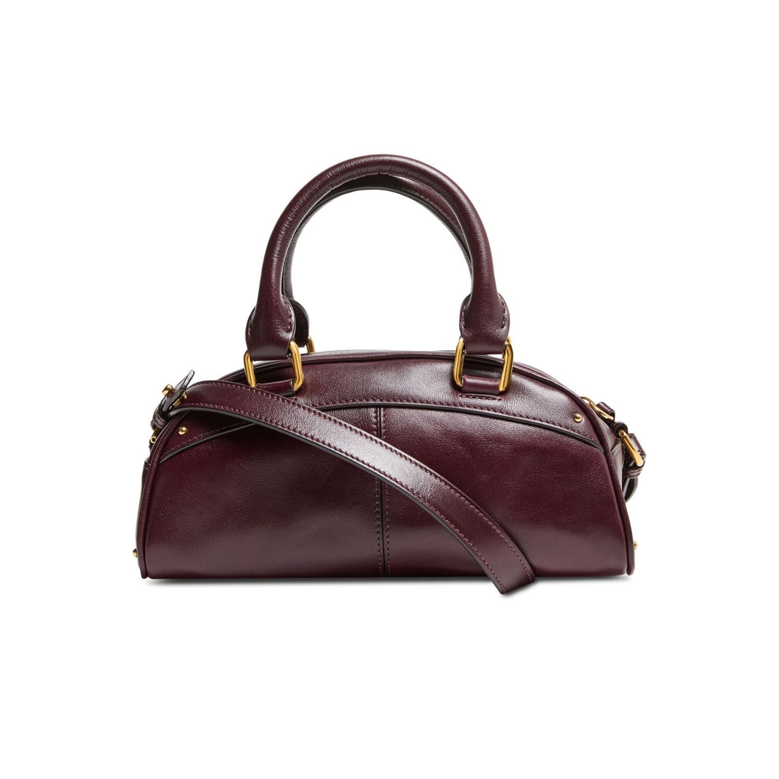 Chloe Chloe Bowling Perfect Plum Top Handle Bag New & Authentic Size ONE SIZE - 3 Thumbnail