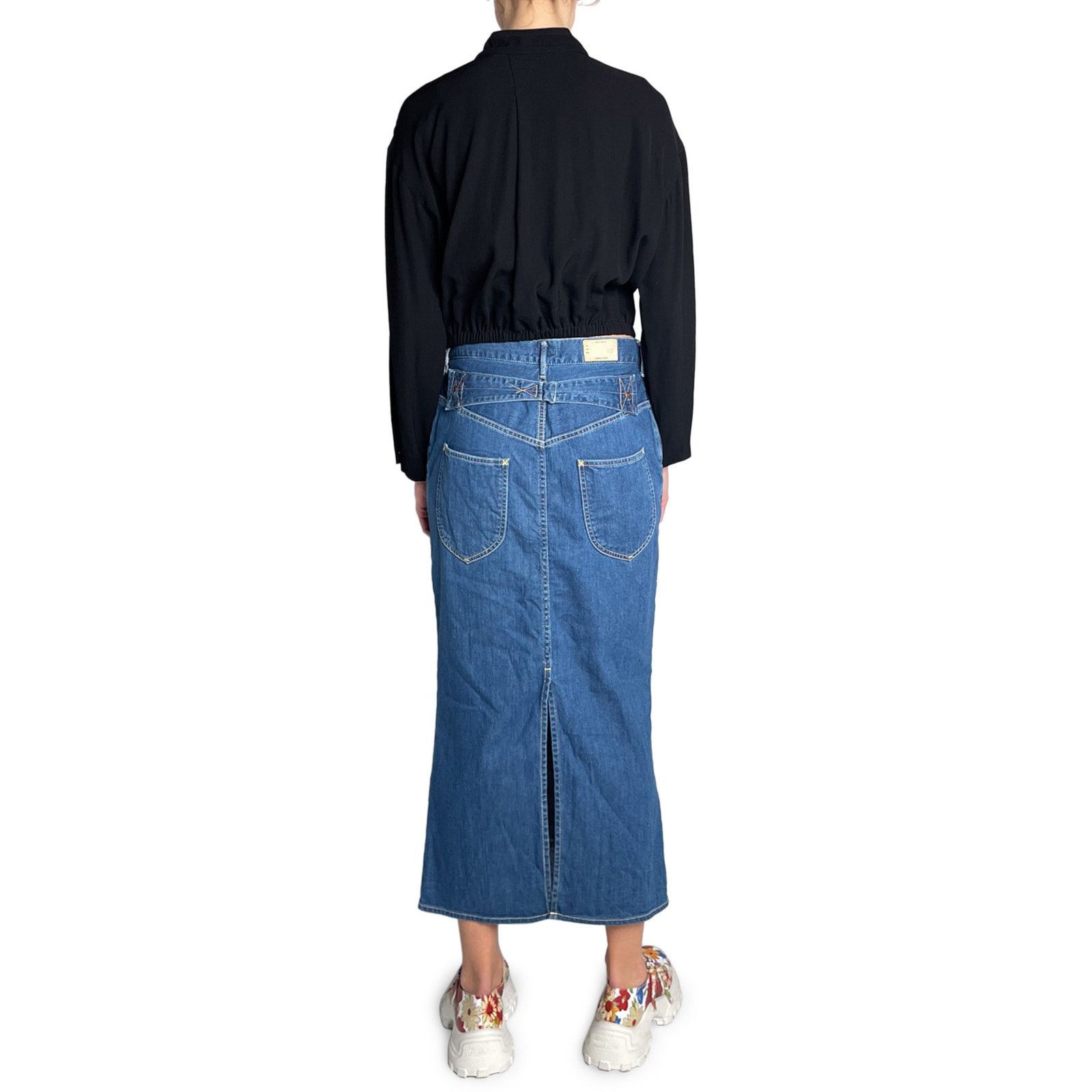 Kapital Kapital Japanese Denim Skirt Size 26" / US 2 / IT 38 - 5 Thumbnail