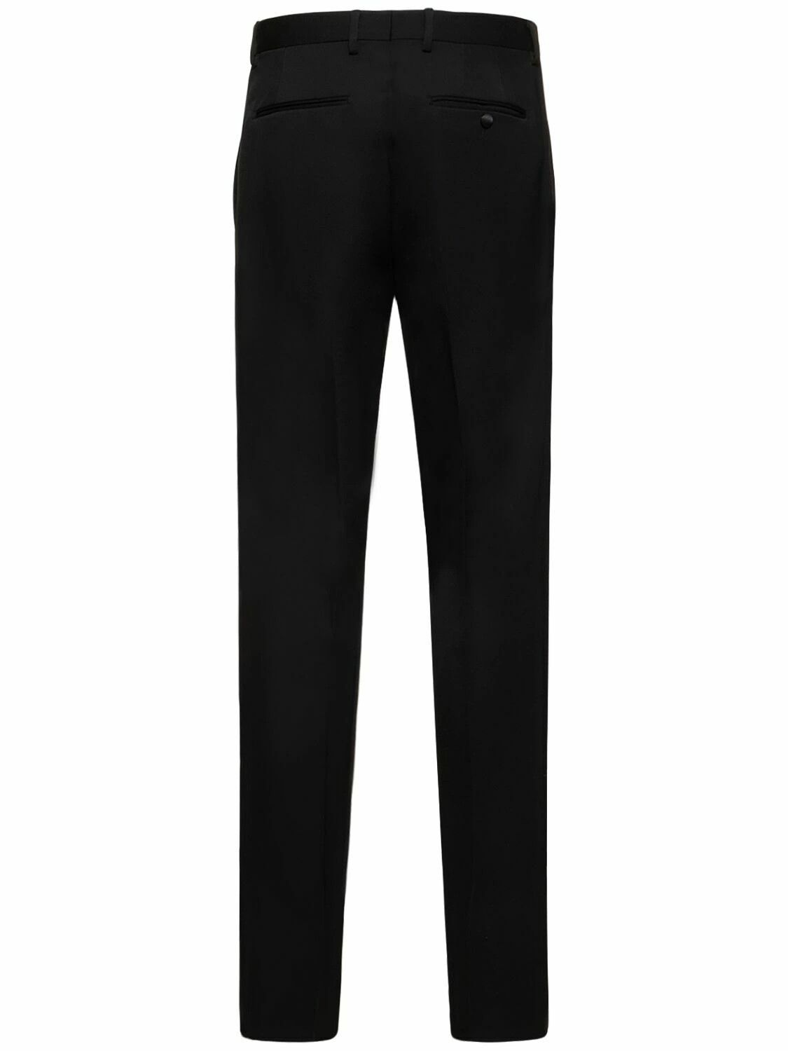 Lanvin o1y0125 Casual Pant in Black Size US 34 / EU 50 - 2 Thumbnail