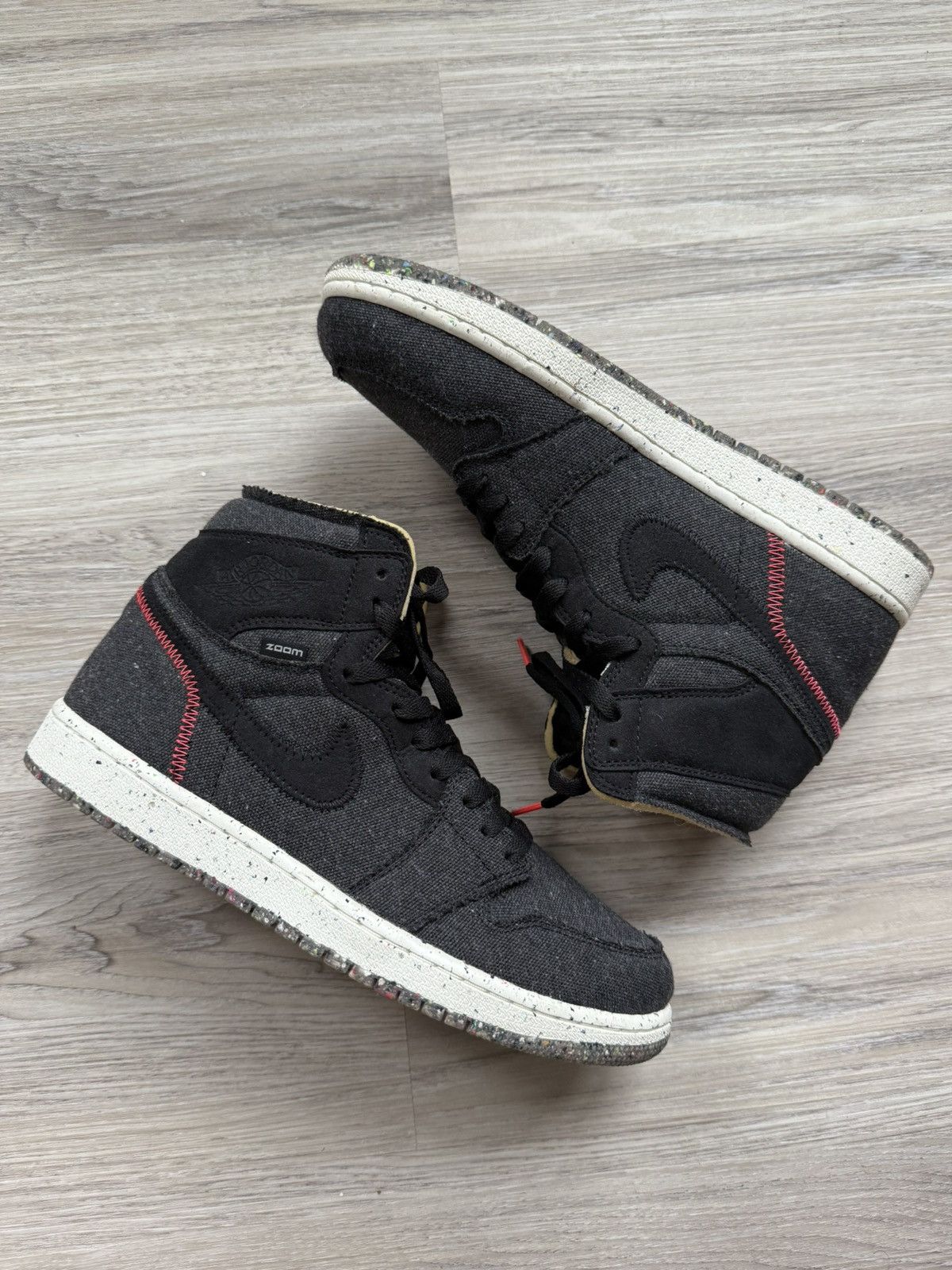Jordan Brand Nike Air Jordan 1 Retro High Zoom ‘Crater’ Size US 10 / EU 43 - 2 Thumbnail