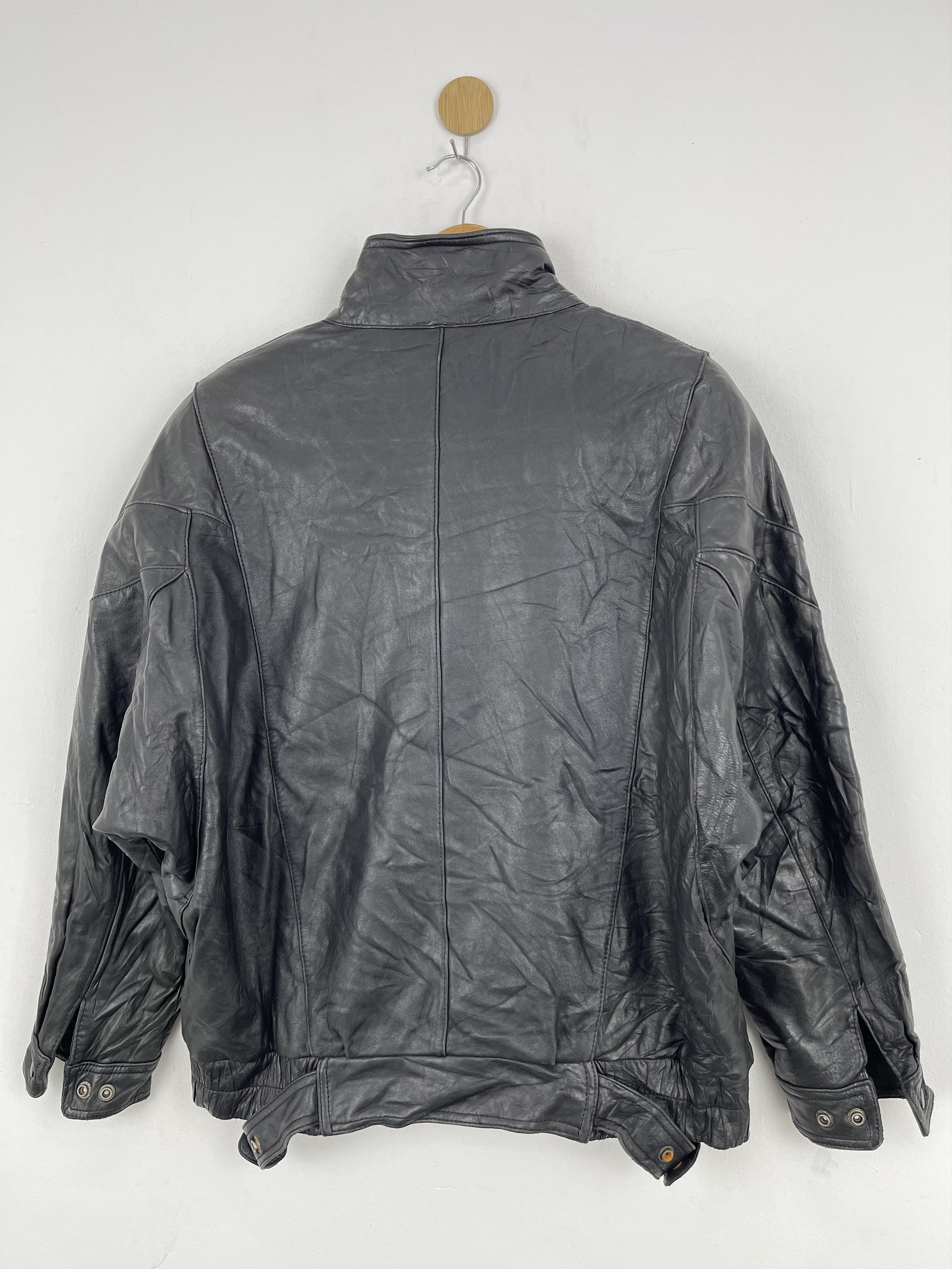 Japanese Brand Vtg Japanese Brand The Fox Collection Leather Jacket JA0083 Size US XL / EU 56 / 4 - 2 Thumbnail