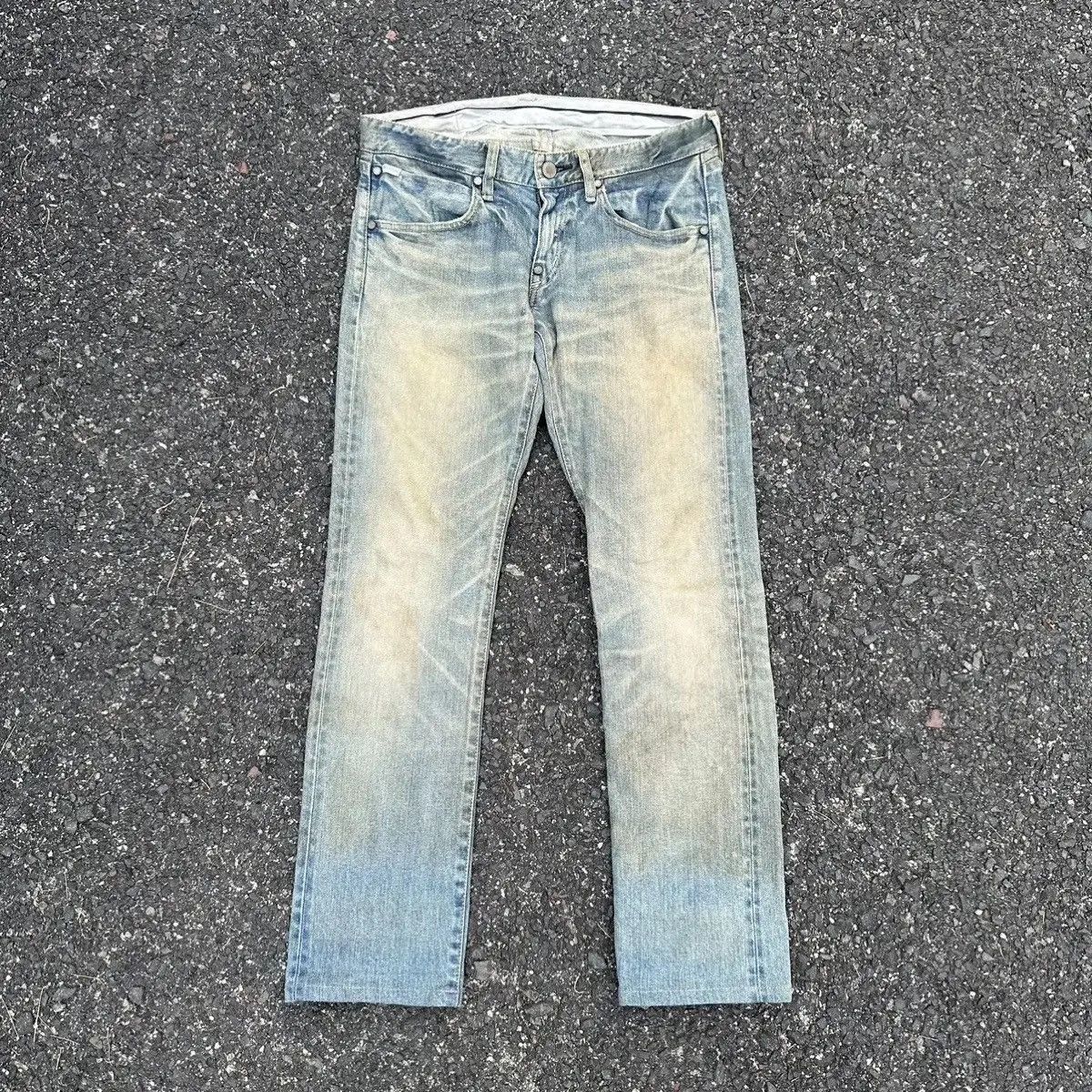 FACTOTUM 💥STEALS💥FACTOTUM JEANS REDLINE HIDDEN RIVET SELVEDGE PANTS Size US 29 - 1 Thumbnail