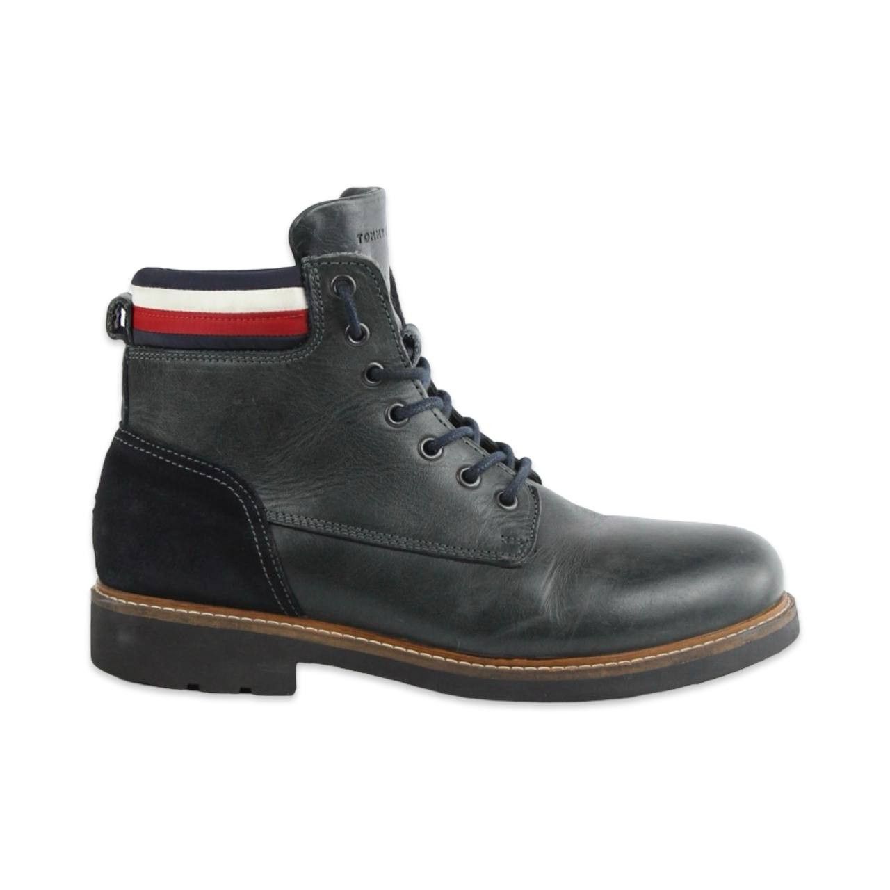Tommy Hilfiger TOMMY HILFIGER Leather ankle boots Size US 9 / EU 42 - 1 Thumbnail