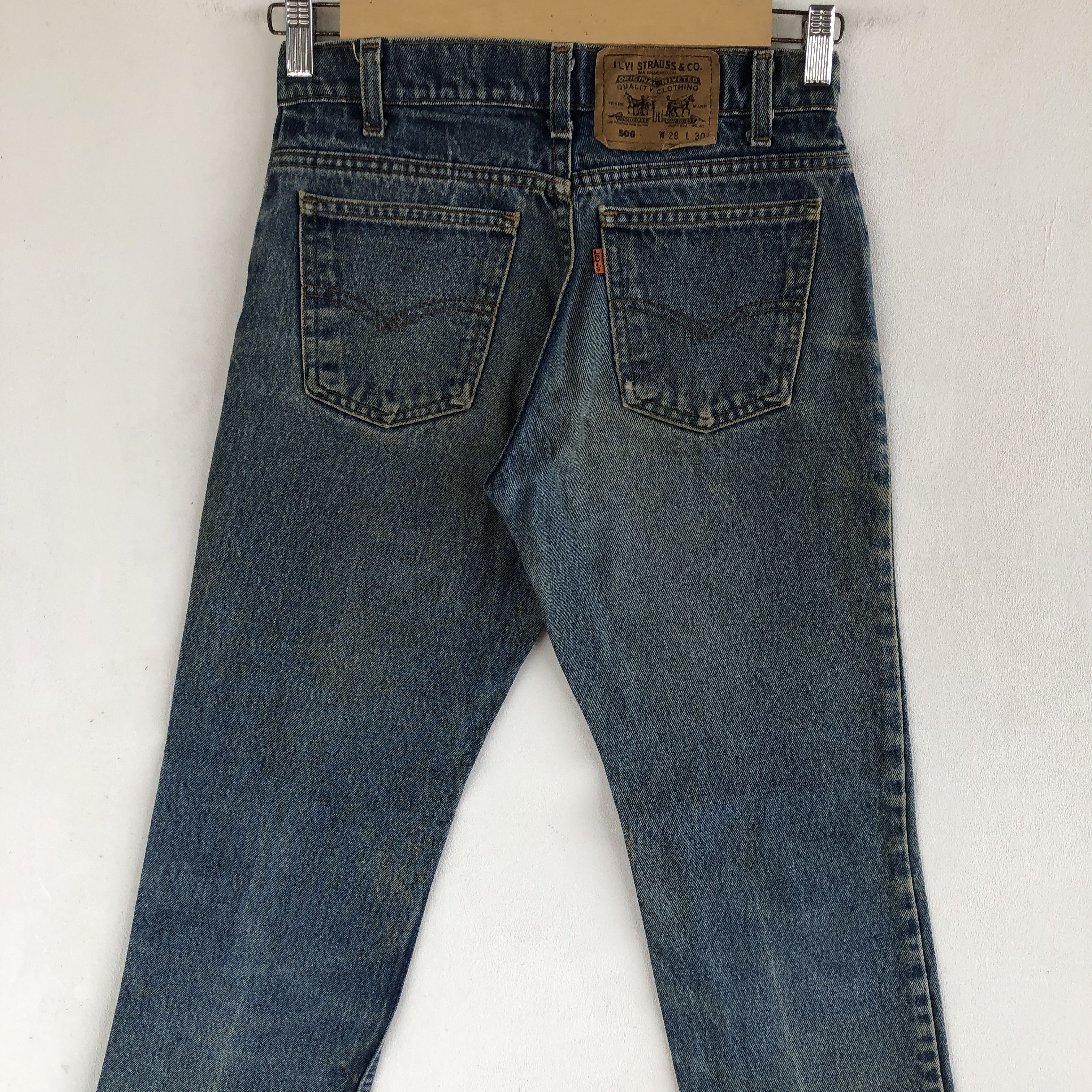 Levi's Vintage Levis Jeans Orange Tab Levi's Denim Levis 506 Pants Size 28" / US 6 / IT 42 - 4 Thumbnail
