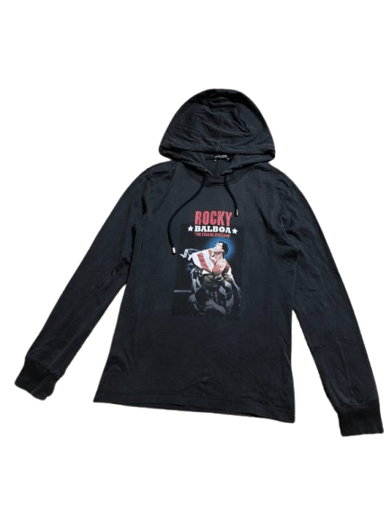 Dolce & Gabbana Vintage Dolce & Gabbana Big Y2K Logo Hoodie Size S Size US S / EU 44-46 / 1 - 1 Thumbnail