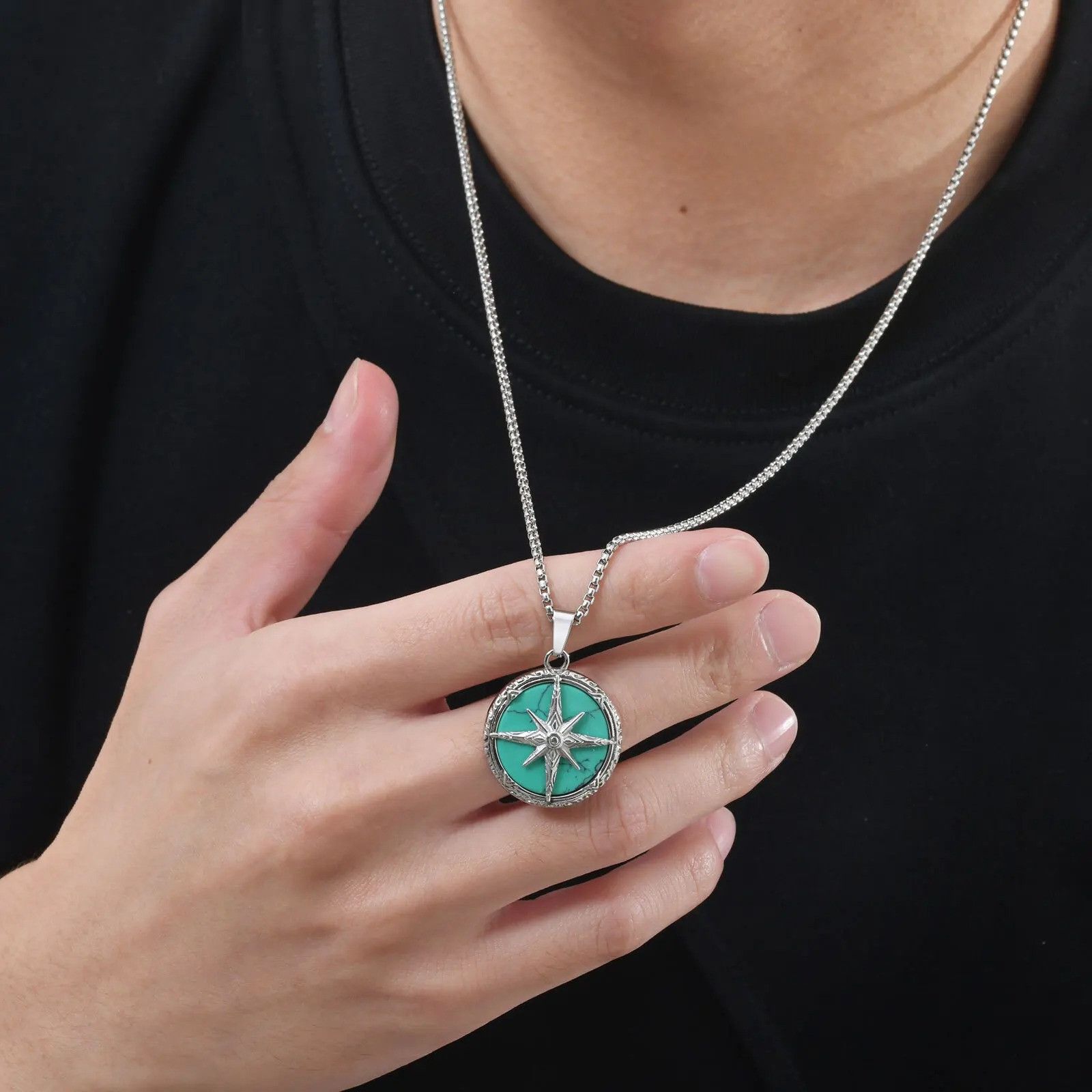 Jewelry Gemstone Pendant Necklace Size ONE SIZE - 1 Thumbnail
