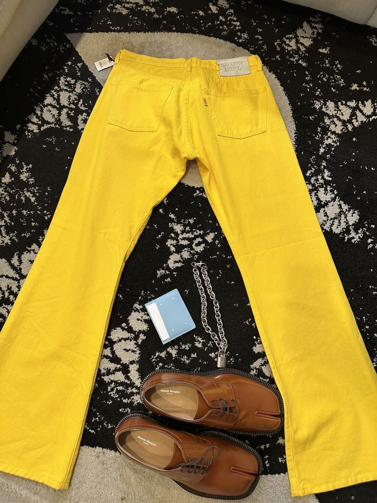 Gallery Dept. GALLERY DEPT. YELLOW FLARE Size US 30 / EU 46 - 12 Thumbnail