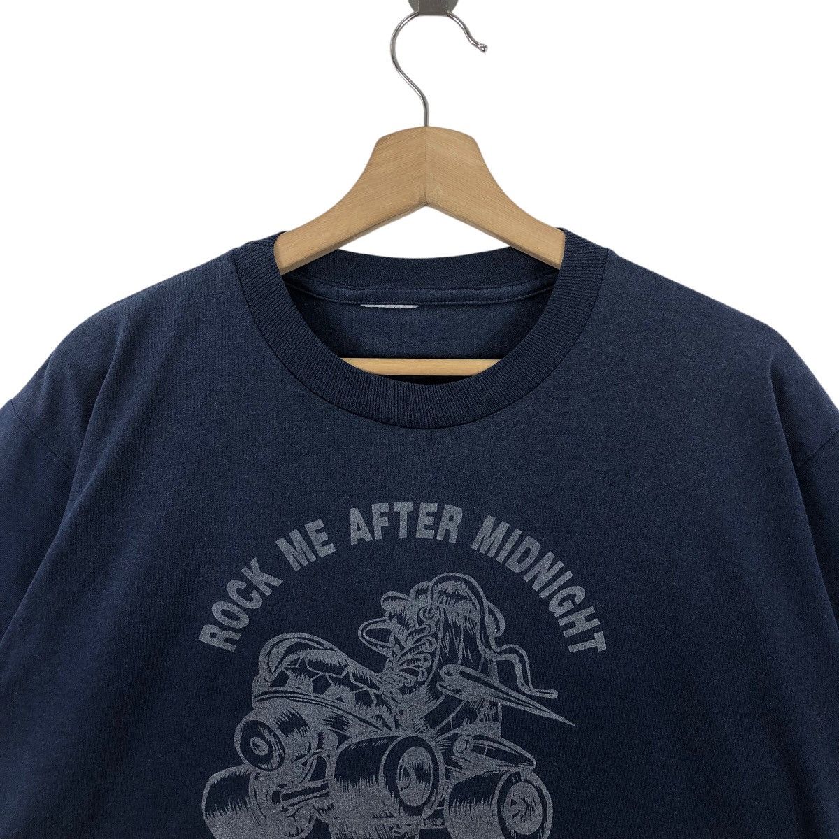 Vintage Vintage Rock Me After Midnight Roller Skates Tee Big Logo Size US L / EU 52-54 / 3 - 2 Thumbnail