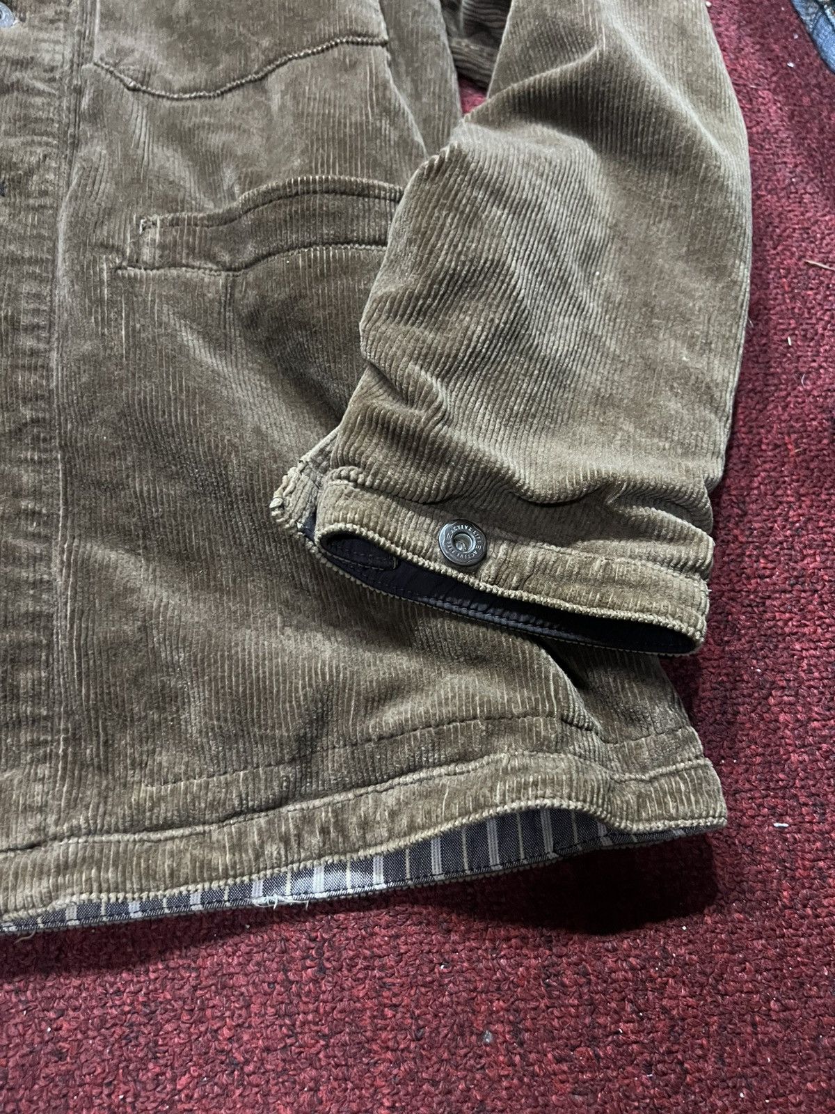 Kansai Yamamoto Kansai jeans vintage corduroy brown button up jacket Size US M / EU 48-50 / 2 - 9 Thumbnail