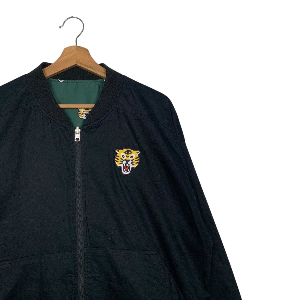 Japanese Brand GRANIPH Tiger Face Reversible Bomber Jacket #2757-C124 Size US M / EU 48-50 / 2 - 6 Thumbnail