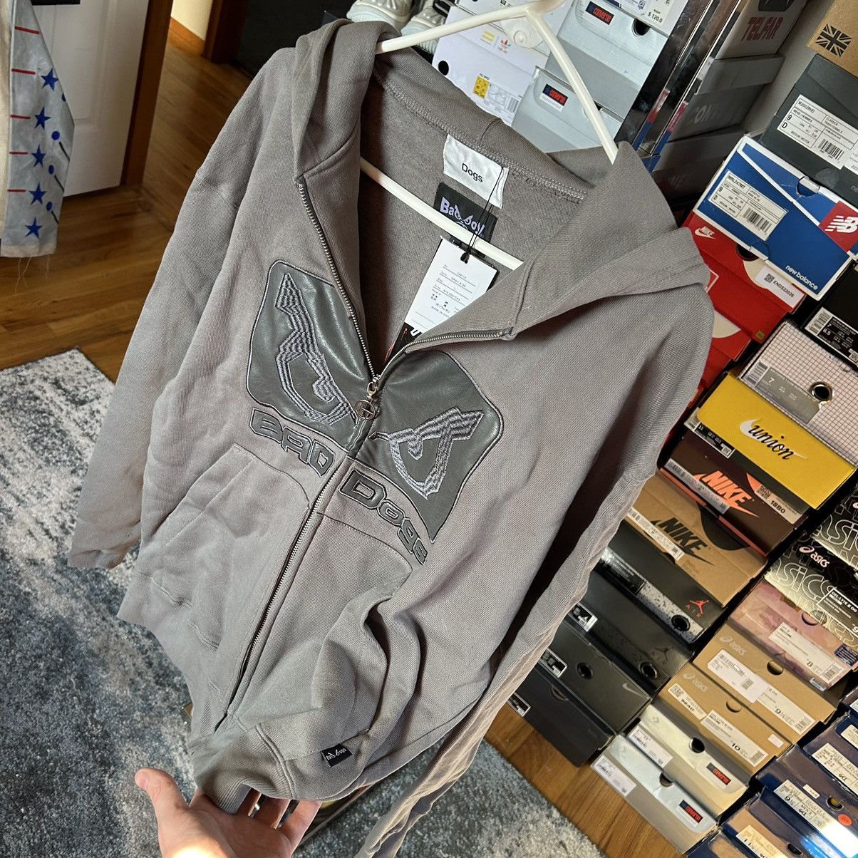 Hypebeast × Japanese Brand DOGS x BAD BOY x HBX MONOCHROMATiC ZiP UP HOODiE SWEATSHiRT Size US L / EU 52-54 / 3 - 14 Thumbnail