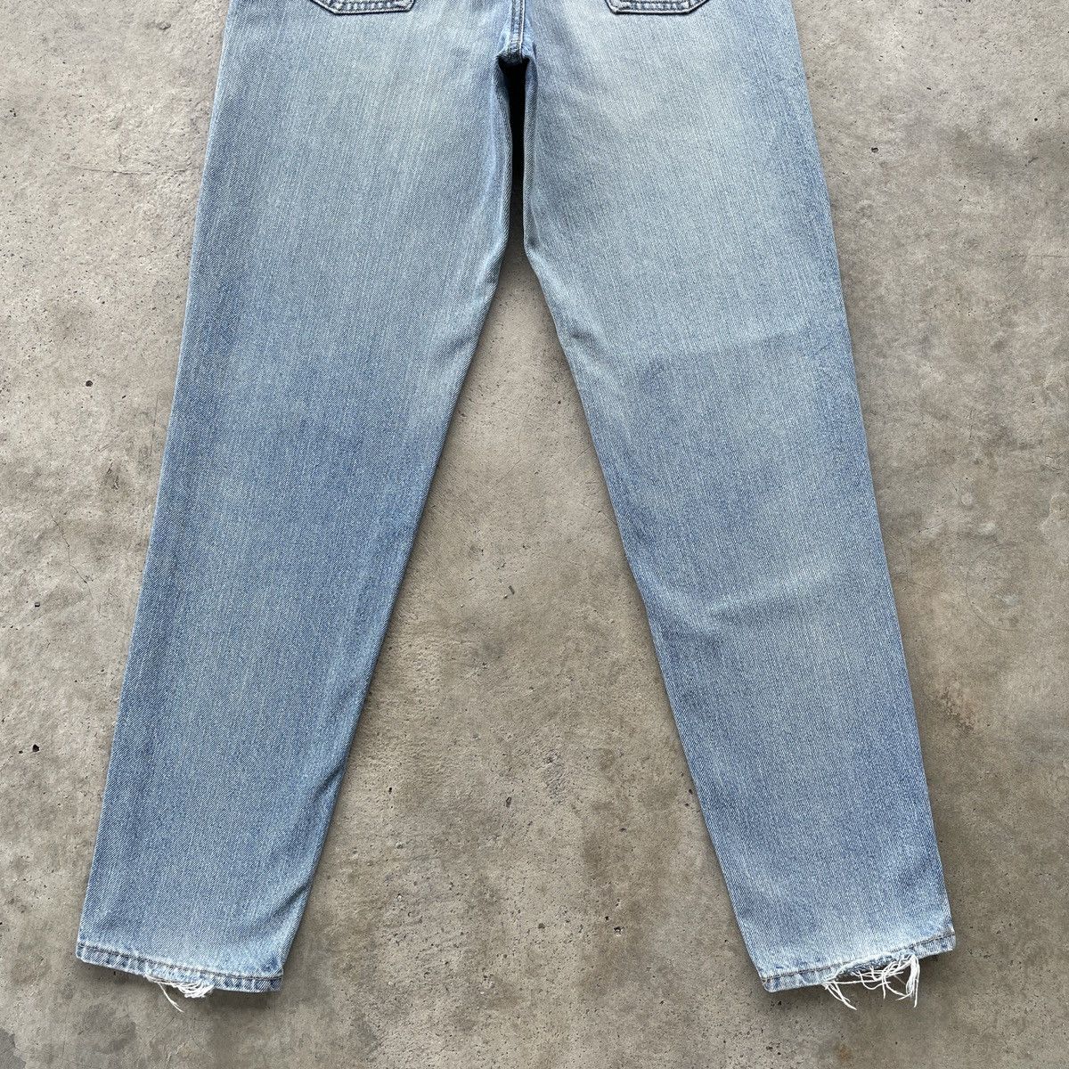 Japanese Brand Vintage Japan Wood Duck Faded Denim Distressed Jeans Pants Size US 28 / EU 44 - 11 Thumbnail