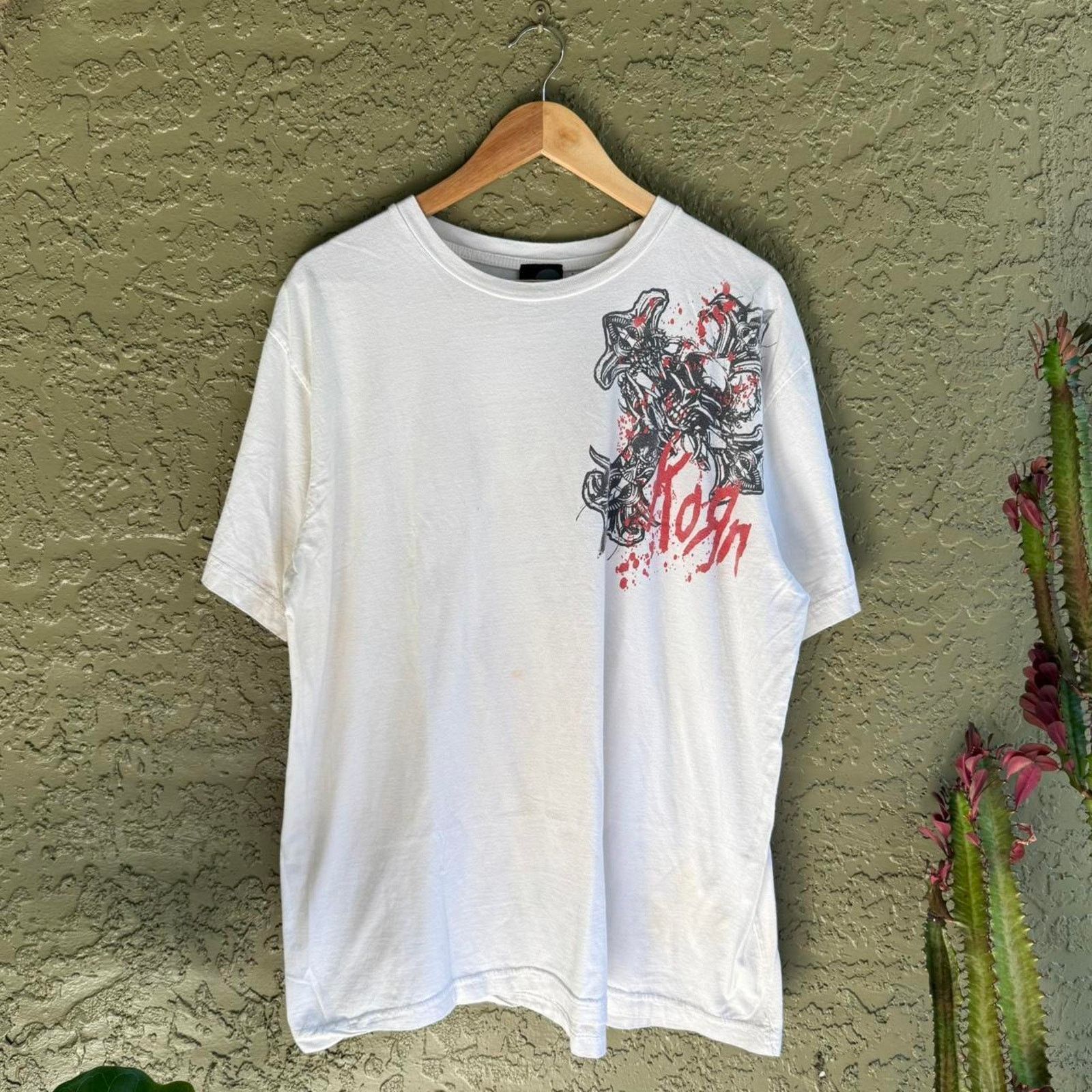 Giant Korn Kross Kut Blood Skull Rare Men's XL Tee Music Size US XL / EU 56 / 4 - 2 Thumbnail