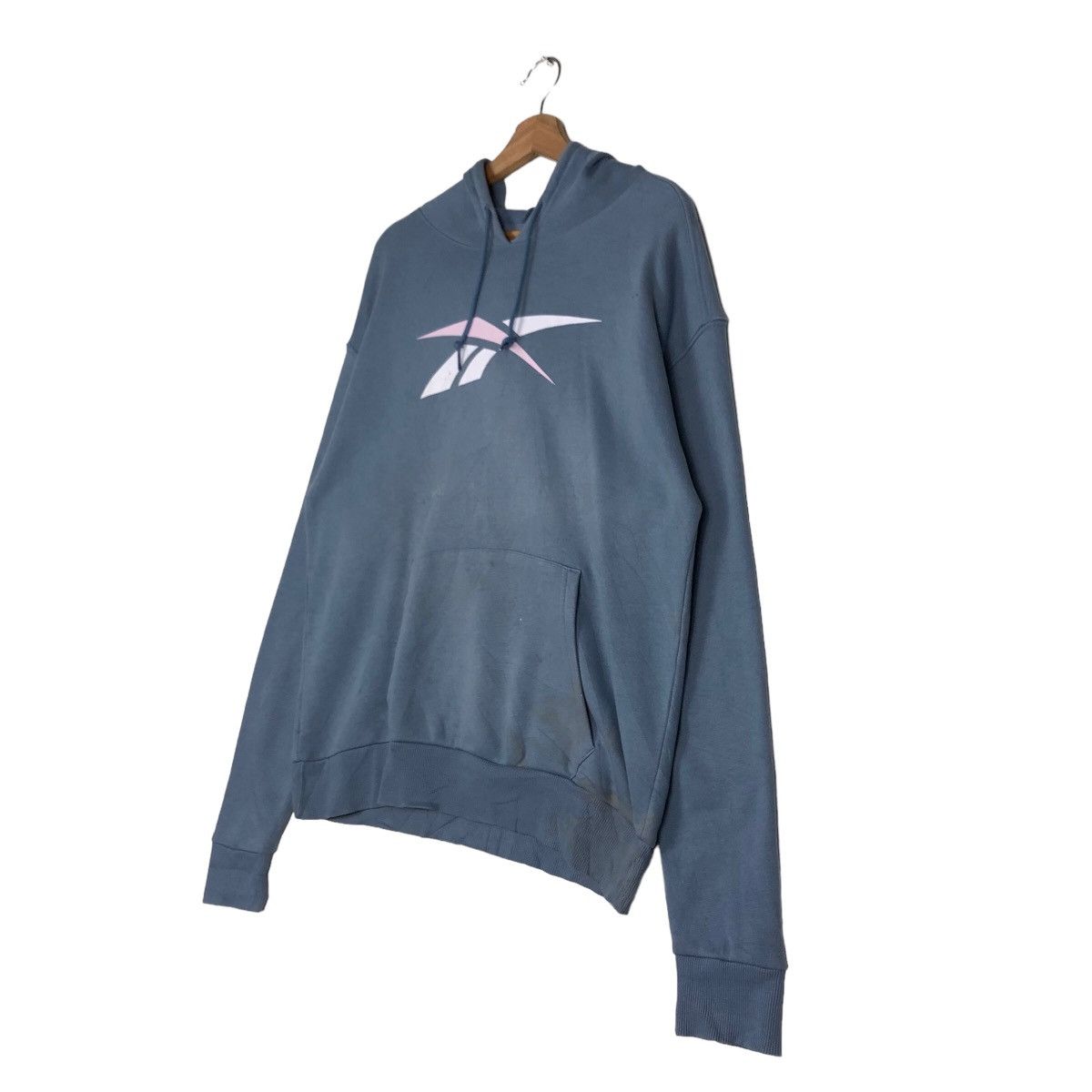 Japanese Brand 🔥90’s Vintage Hoodie Pull Over Anorak Reebok Big Logo Size US M / EU 48-50 / 2 - 2 Thumbnail