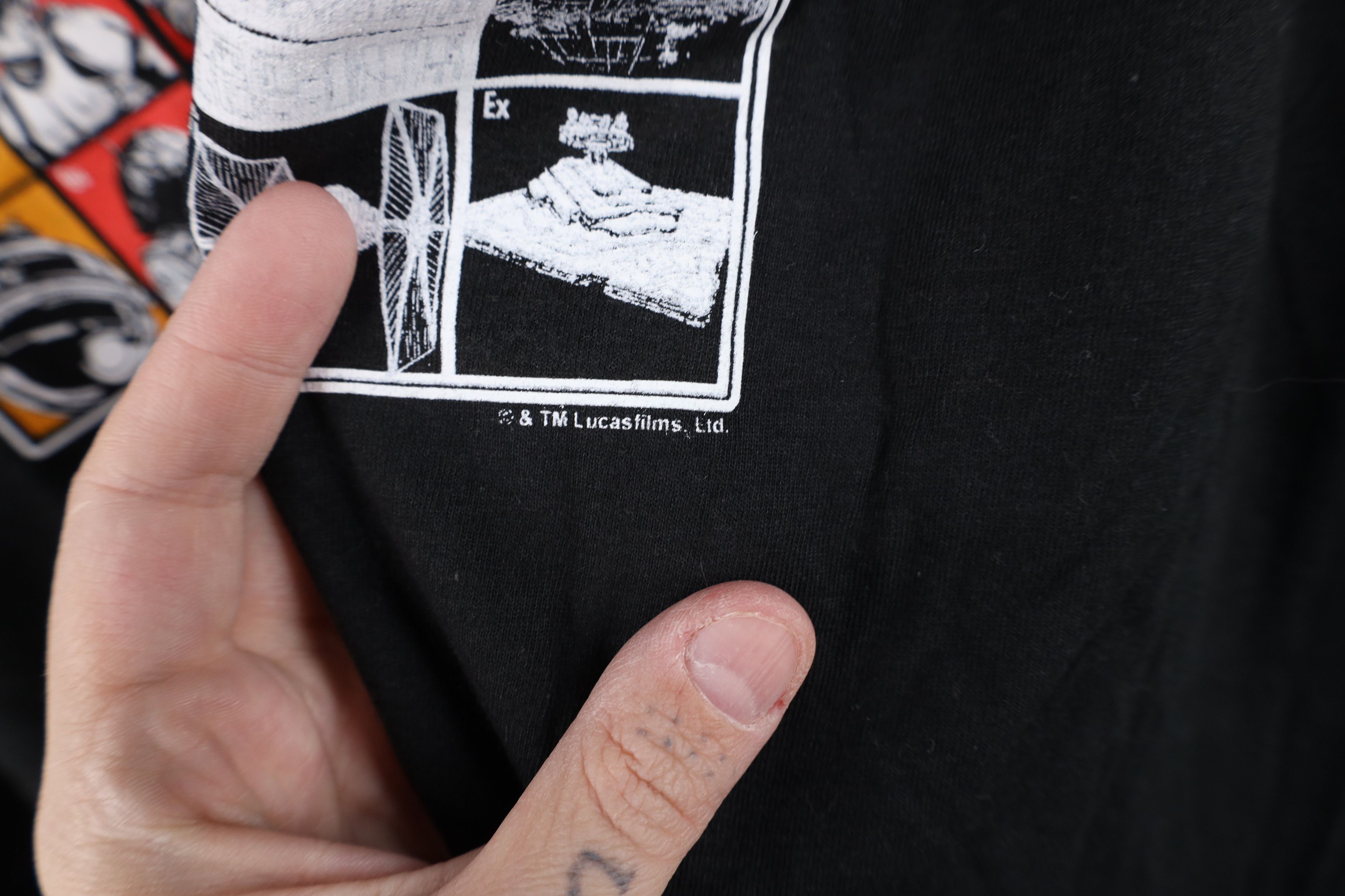 Star Wars Deadstock Y2K Star Wars Periodic Table of Villains T-Shirt Size US XXL / EU 58 / 5 - 9 Thumbnail