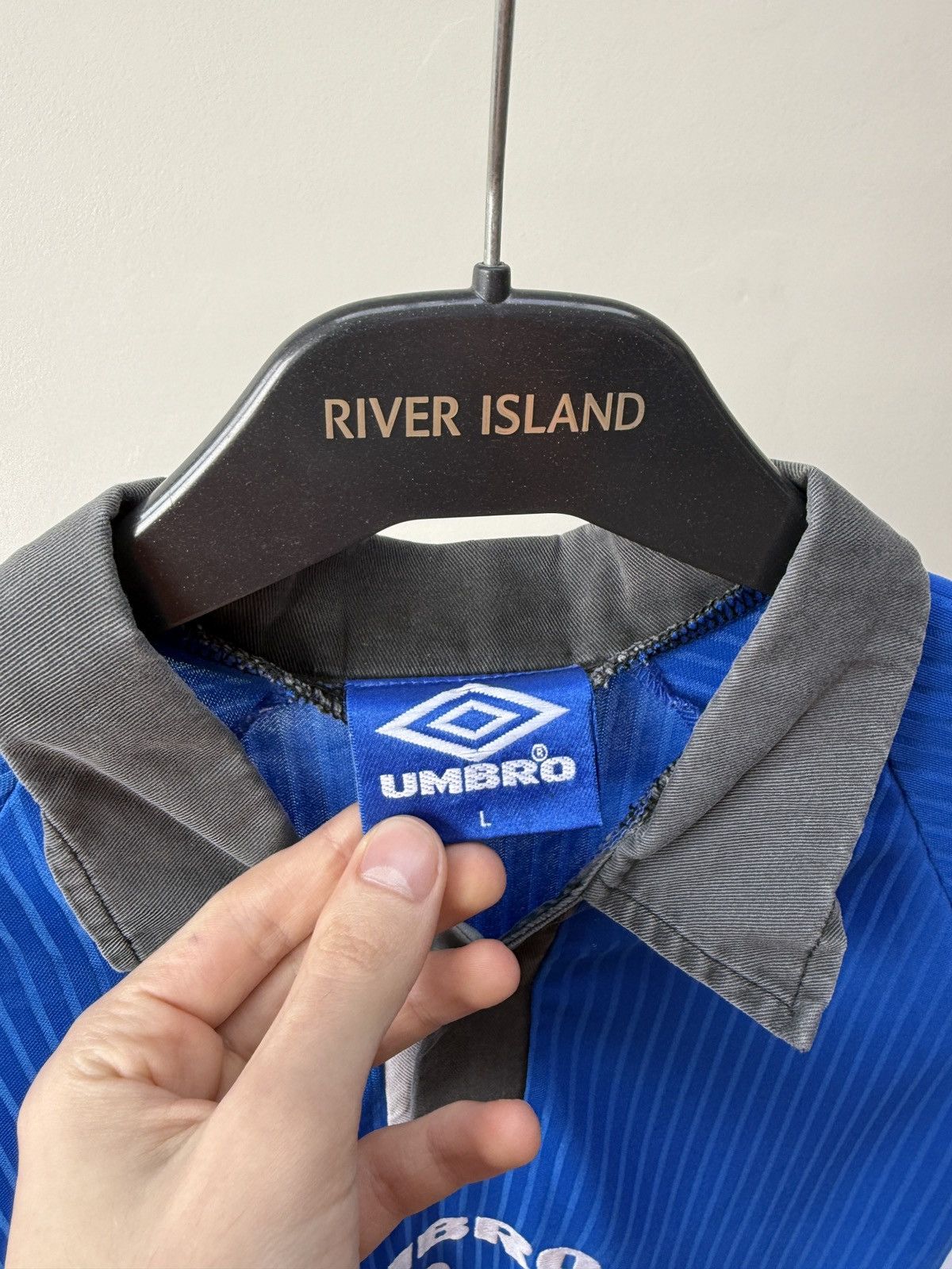 Umbro Vintage Umbro SpVgg Baiertal #14 Football Long Sleeve Jersey Size US L / EU 52-54 / 3 - 5 Thumbnail