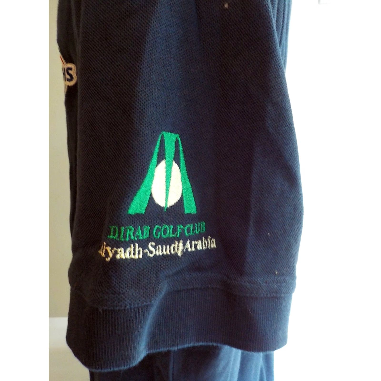 Vintage Greg Norman SS Polo Navy Small NWT Fuchs Logo Riyadh-Saudi Arabia Shirt Men SZ S Men’s Polo Size US S / EU 44-46 / 1 - 4 Thumbnail