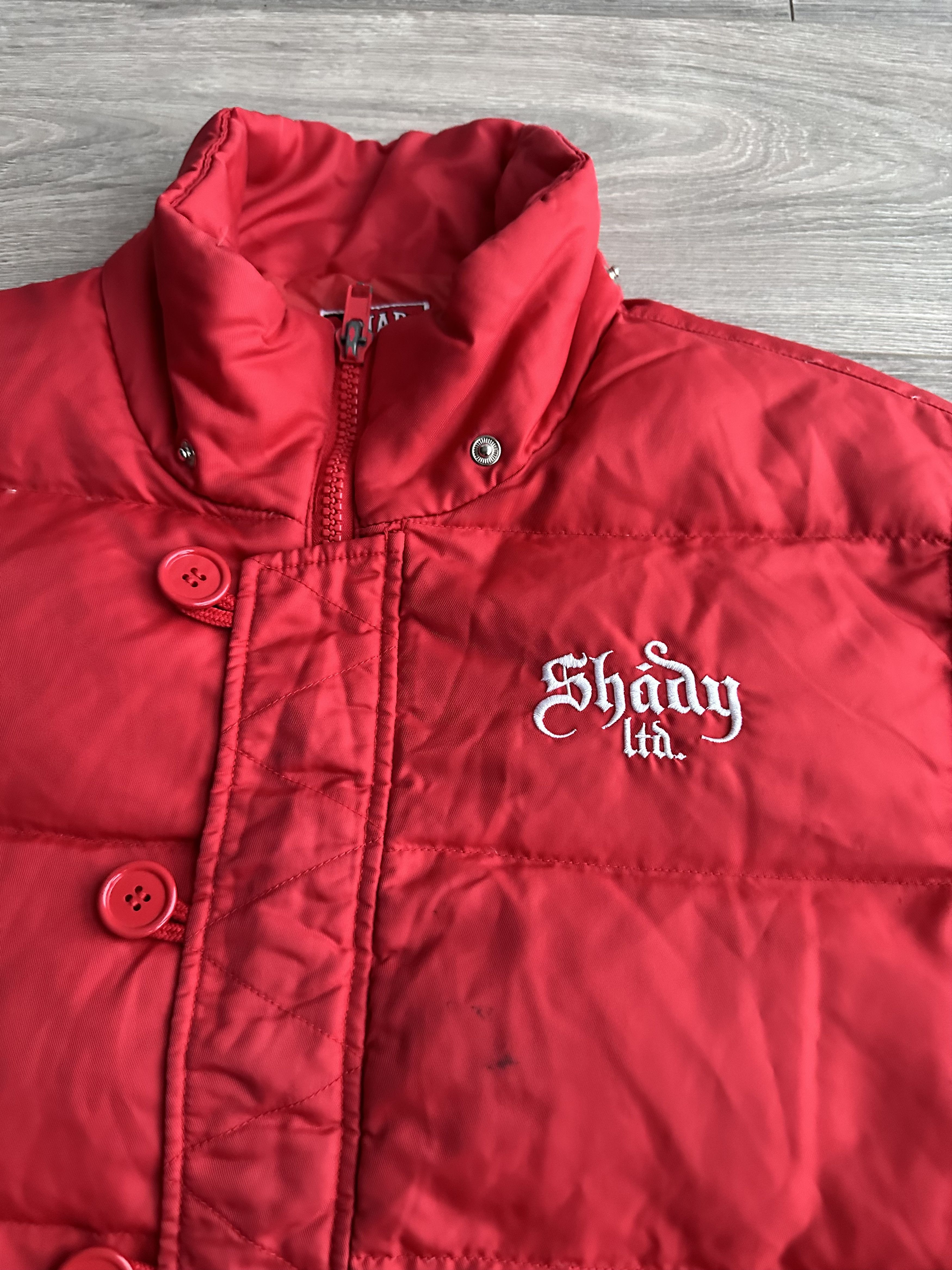 Eminem × Shady Ltd × Vintage Eminem Shady Ltd Vintage Puffer Jacket Size US S / EU 44-46 / 1 - 6 Thumbnail