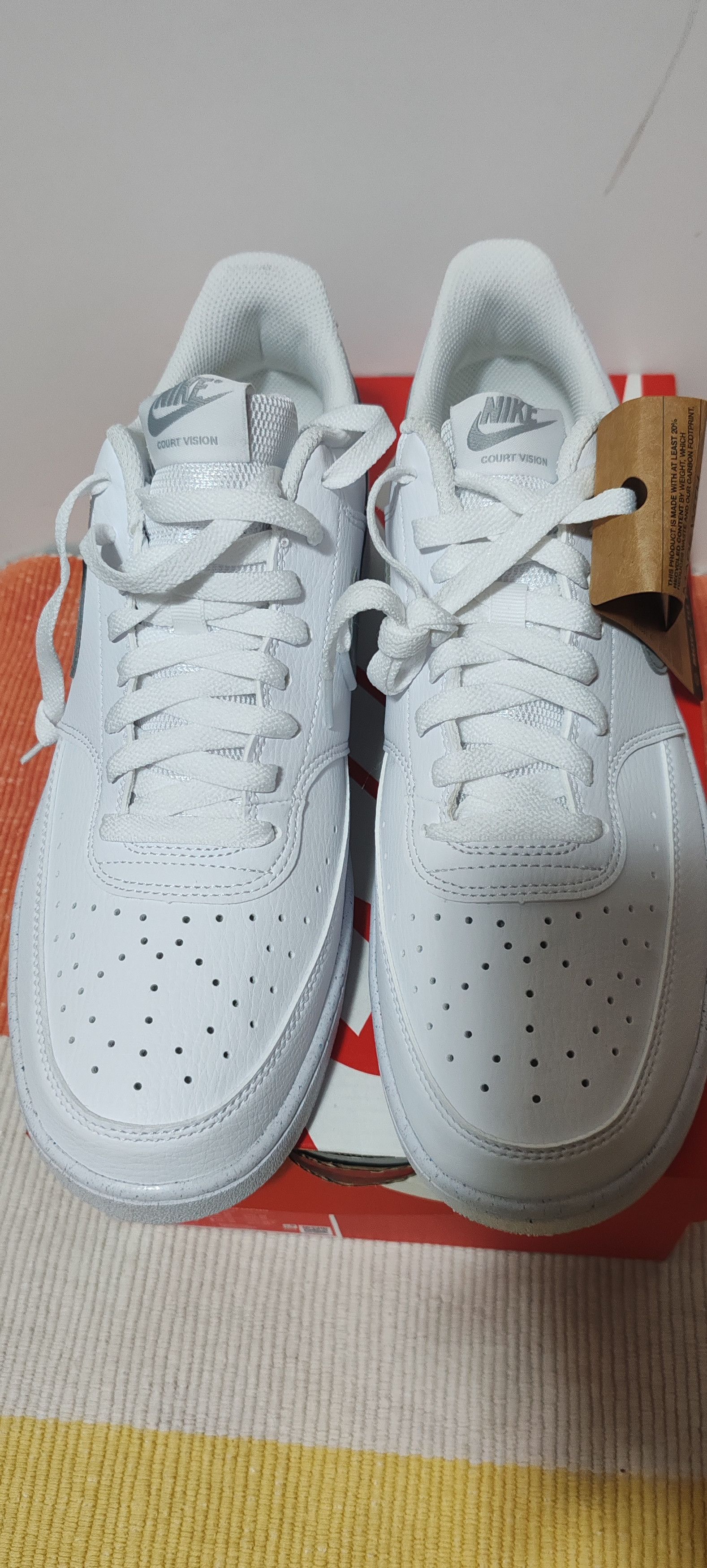 Nike Nike Court Vision Low Next Nature Size US 11.5 / EU 44-45 - 12 Thumbnail
