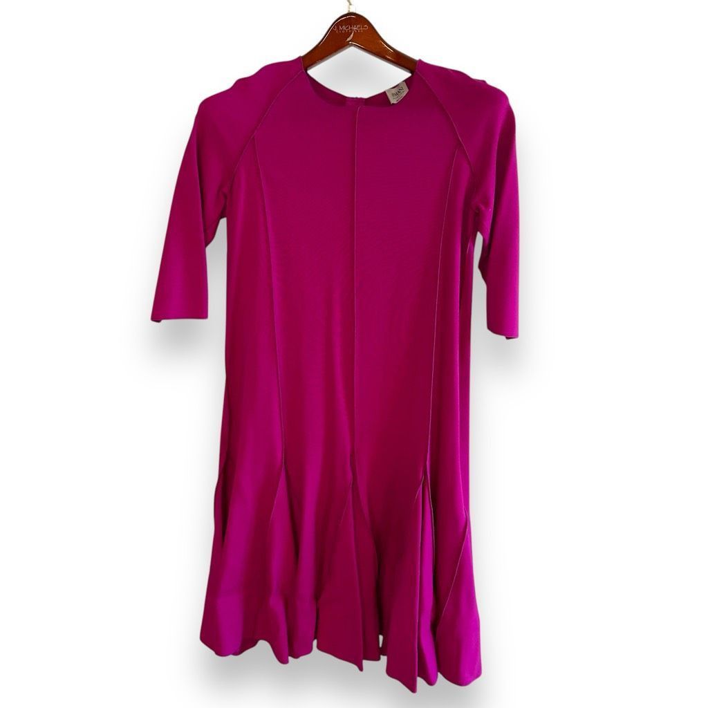 Armani Collezioni NWT Giorgio Armani Collezioni FW17 Orchid Pink Knit Dress SZ Size XL / US 12-14 / IT 48-50 - 1 Thumbnail