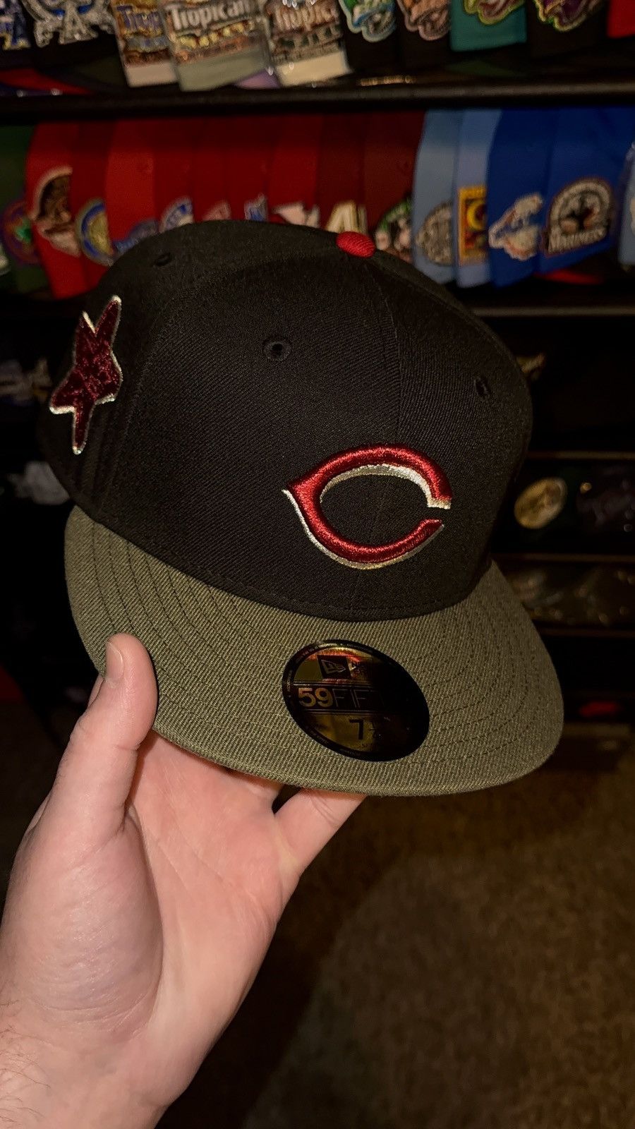 New Era New Era Cincinnati Reds 59fifty fitted hat Size ONE SIZE - 1 Thumbnail