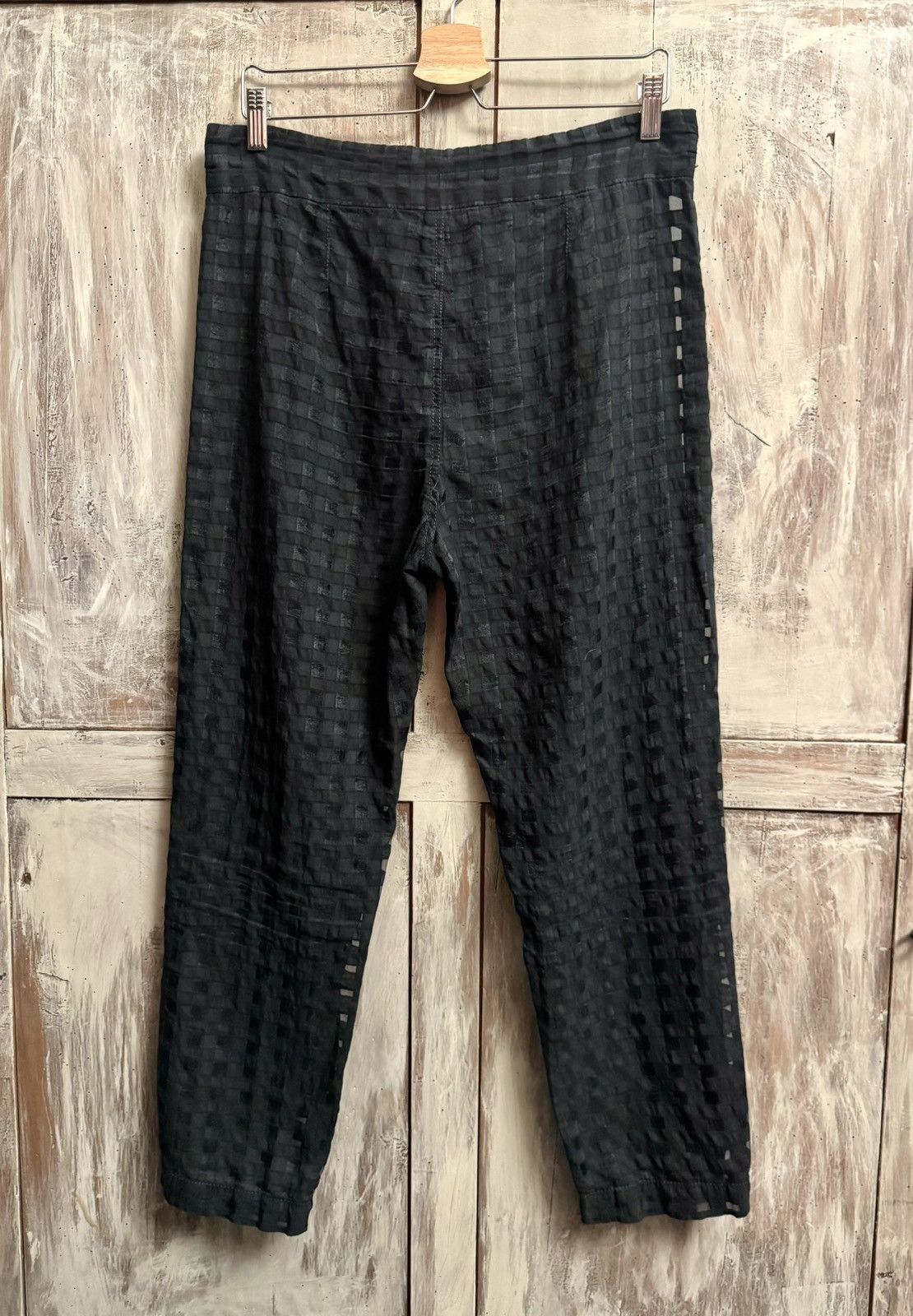 Ann Demeulemeester ann demeulemeester ss16 runway organza check pants S men Size US 29 - 4 Thumbnail