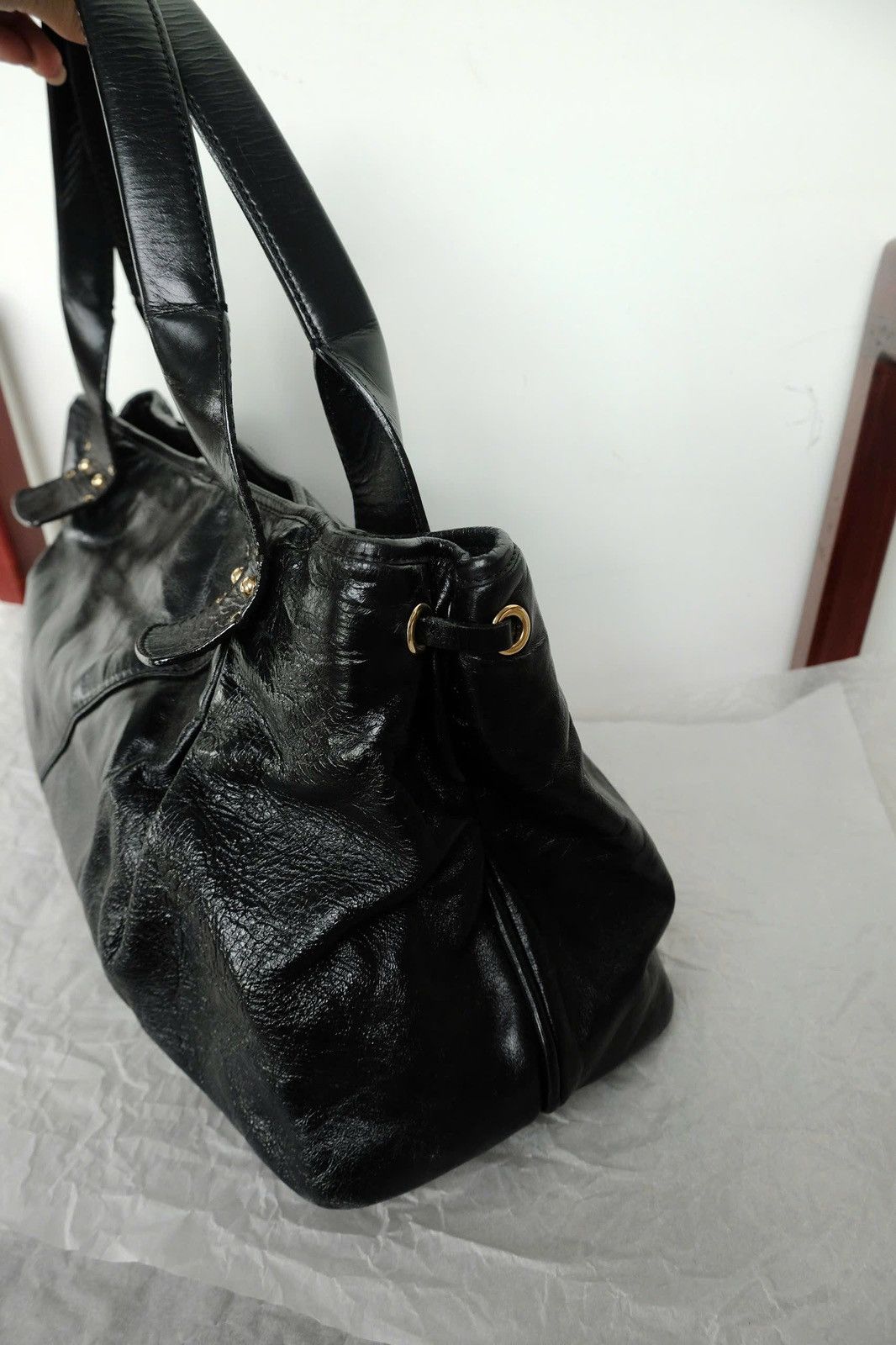 Marc Jacobs Marc Jacobs Irina Leather Handbag Size ONE SIZE - 3 Thumbnail