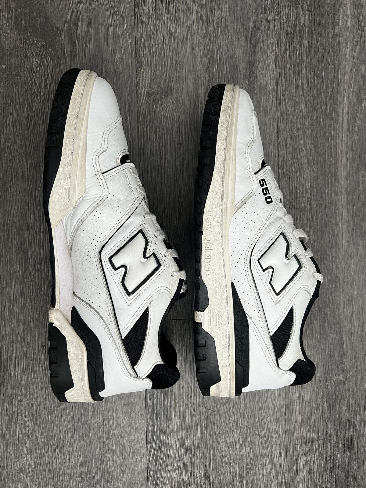 New Balance New Balance 550s Black/White Size US 10 / EU 43 - 3 Thumbnail