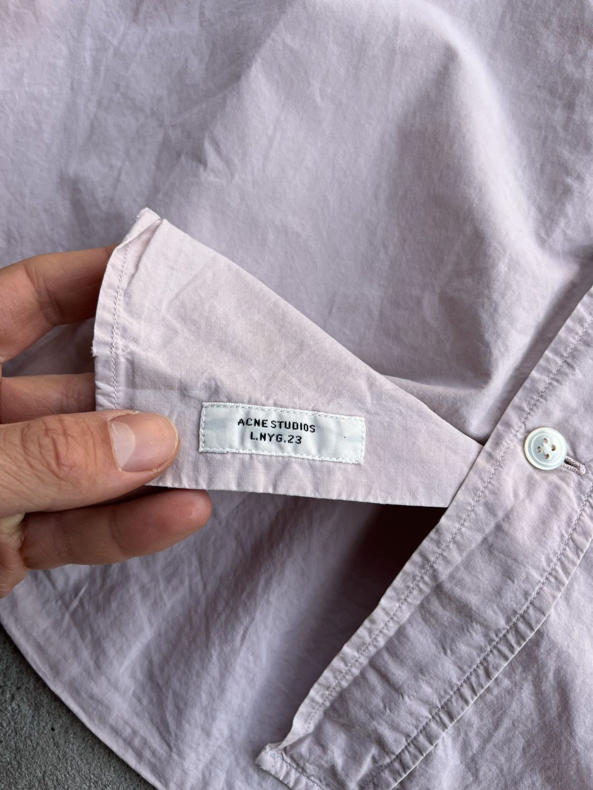 Acne Studios FW14 Acne Studios Isherwood Pop Classic Fit ButtonDown Shirt Size US M / EU 48-50 / 2 - 7 Thumbnail